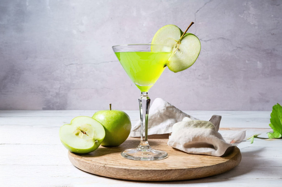 Appletini cocktail - Proof & Grain