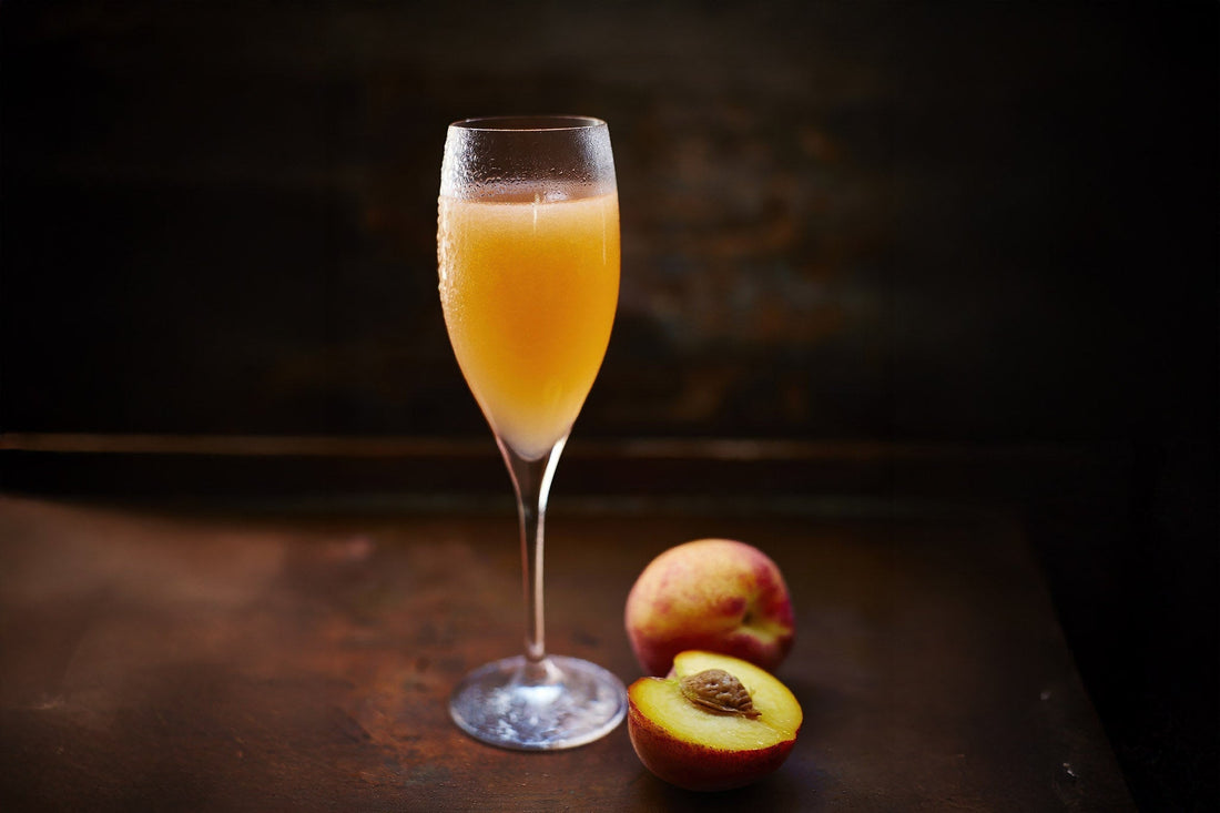 Bellini cocktail - Proof & Grain