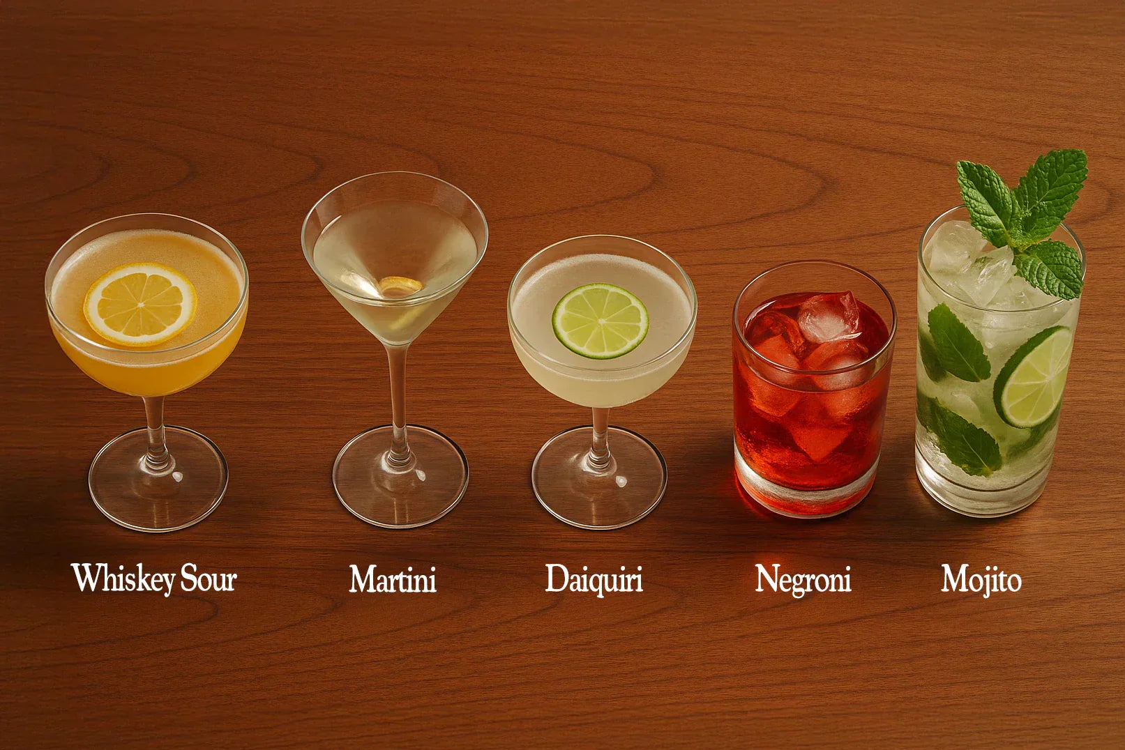 5 Classic Cocktails Every Beginner Should Learn First