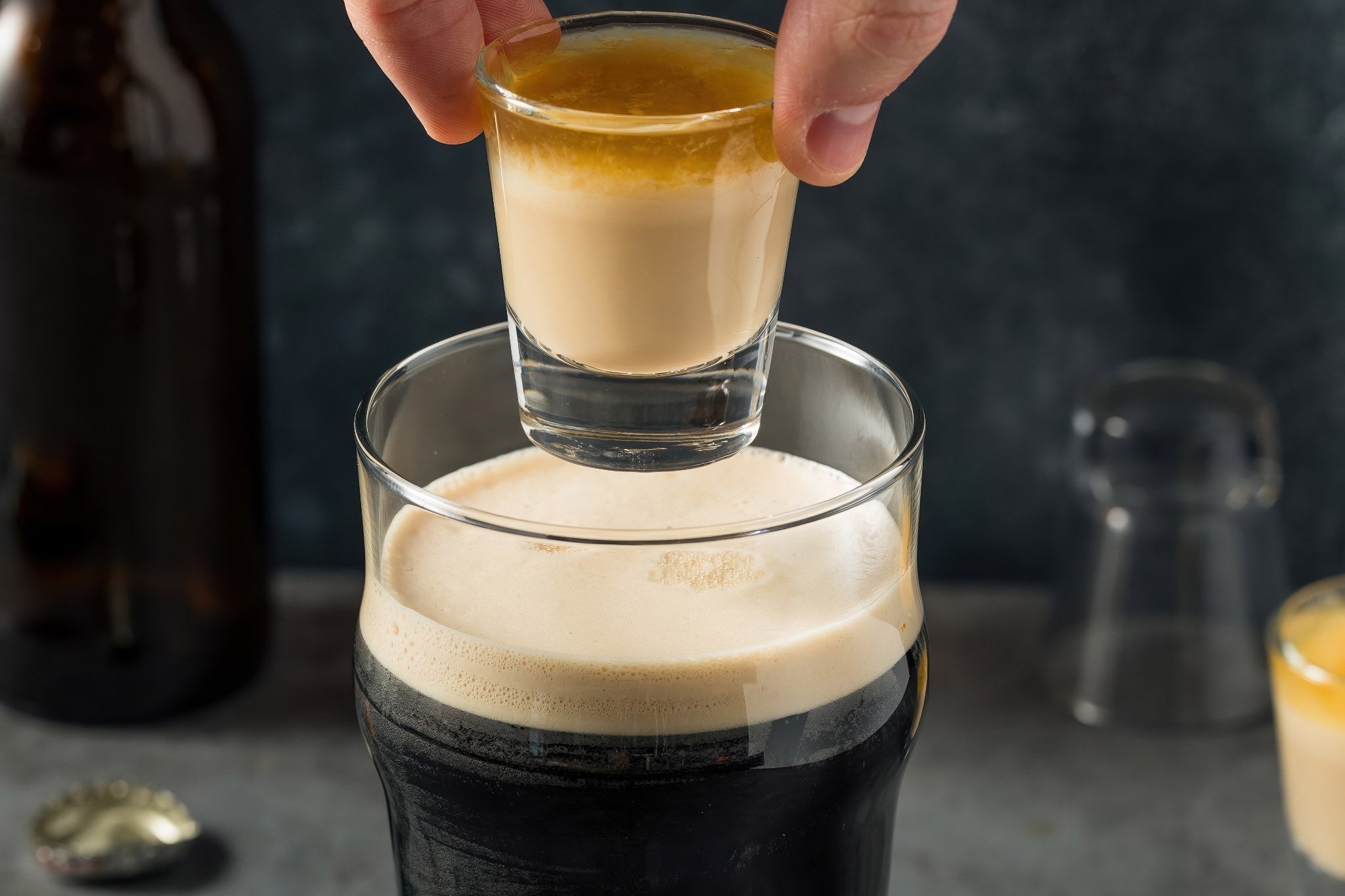 Irish Car Bomb cocktail - Proof & Grain