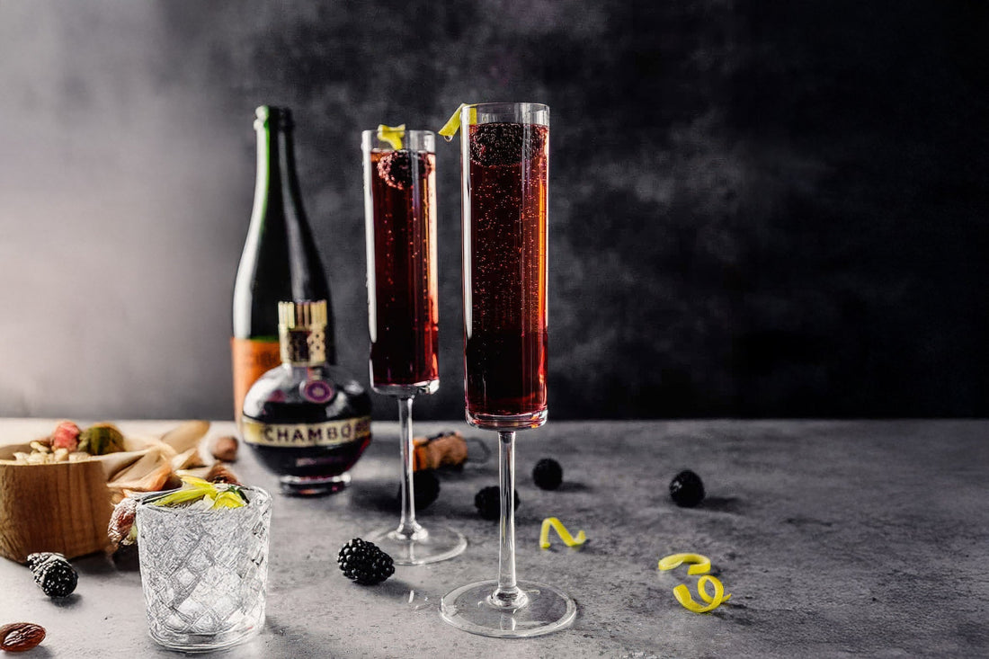 Kir Royale cocktail - Proof & Grain