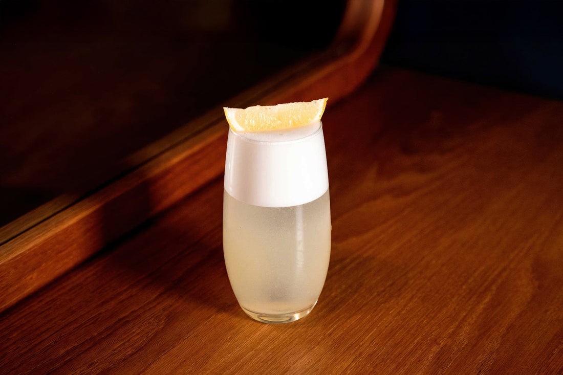 Morning Glory Fizz cocktail - Proof & Grain