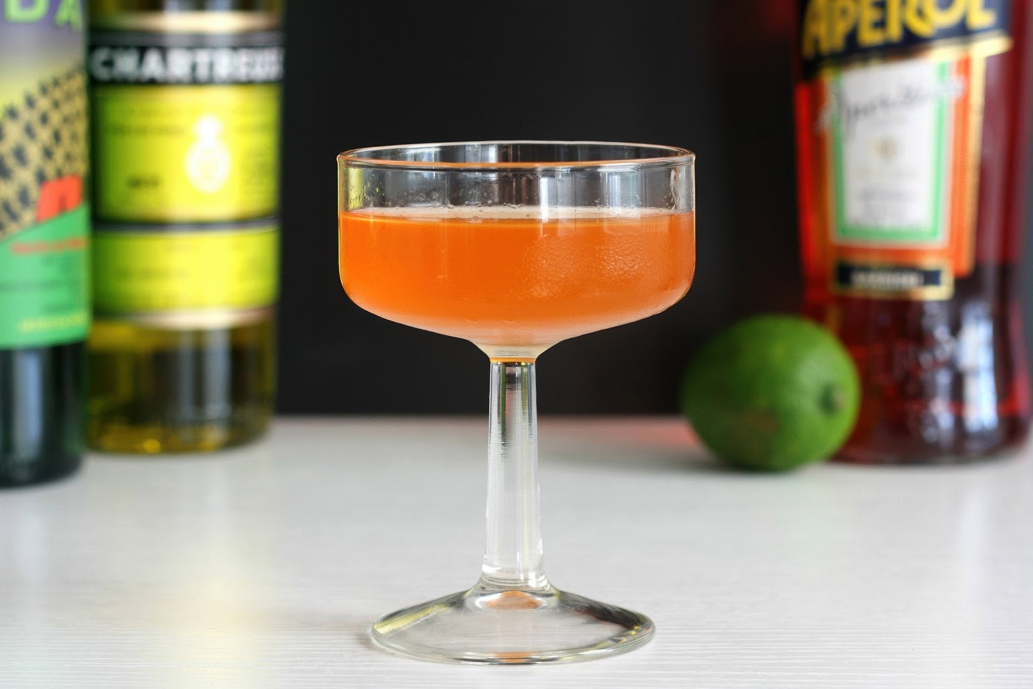 Naked and Famous cocktail - Proof & Grain