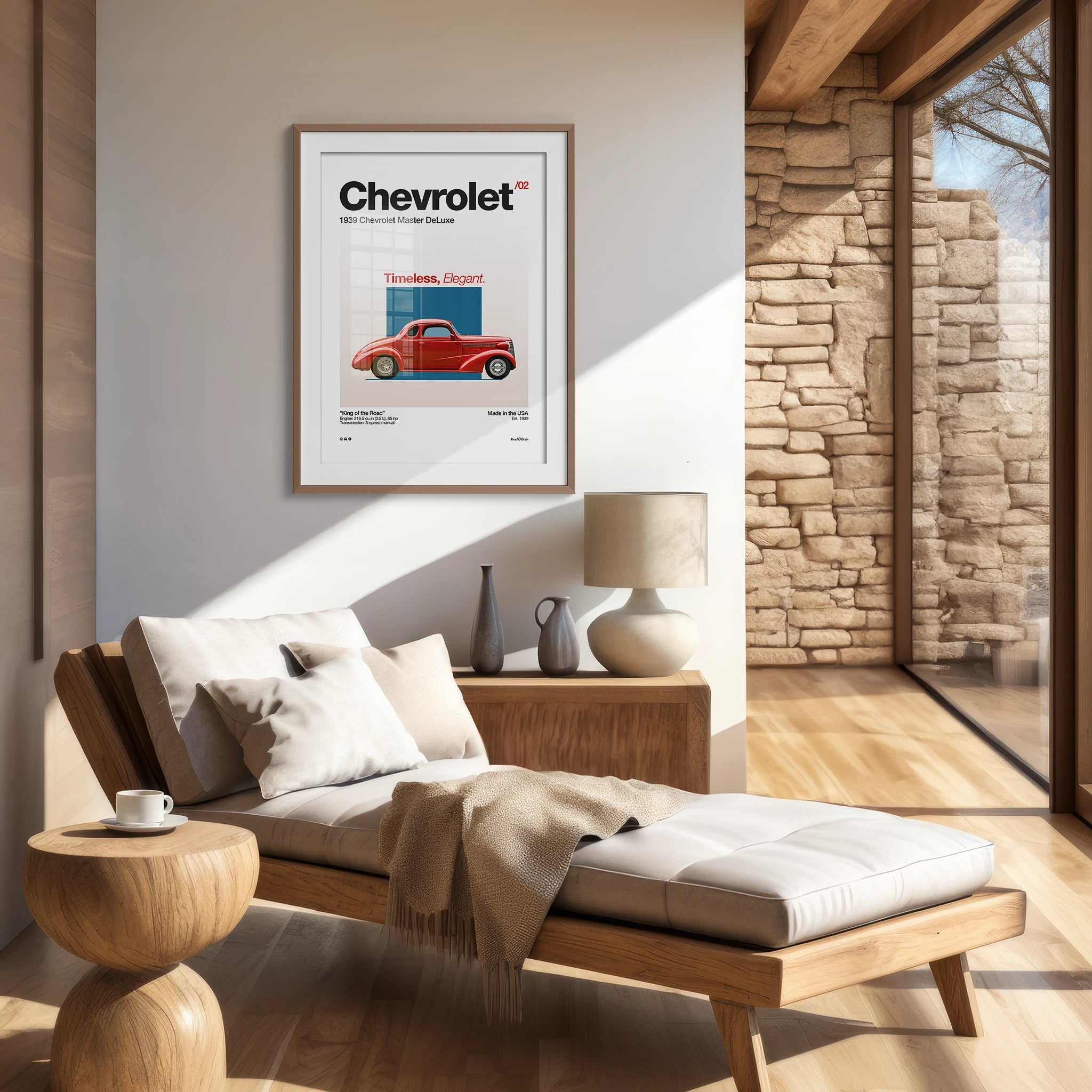 1939 Chevrolet Master DeLuxe Poster