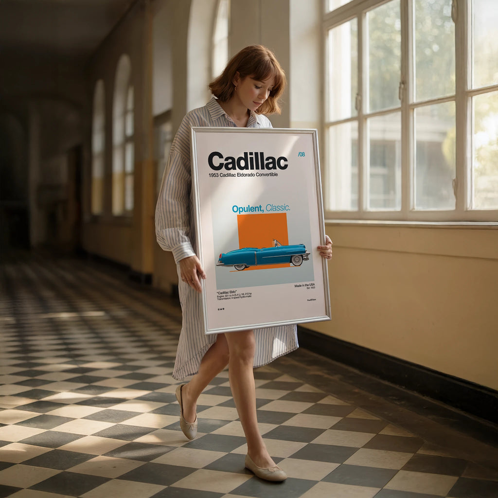 1953 Cadillac Eldorado Convertible Poster