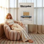 1960 Mercedes-Benz 190SL Poster