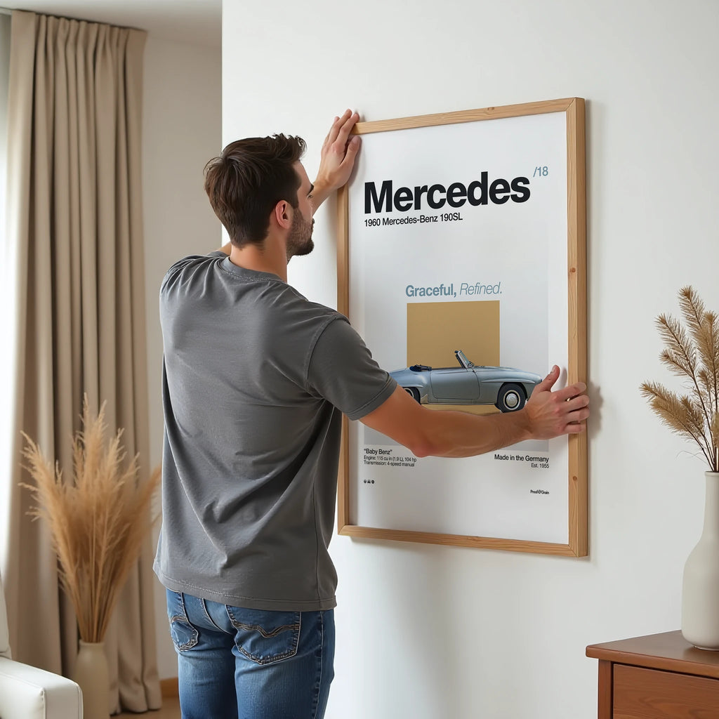 1960 Mercedes-Benz 190SL Poster