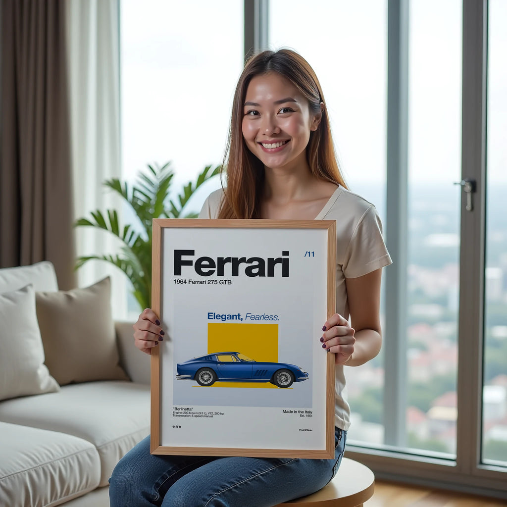 1964 Ferrari 275 GTB Poster