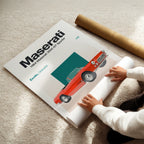1964 Maserati 3500 GT Spyder Poster