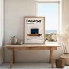 1965 Chevrolet Chevelle Malibu SS Convertible Poster