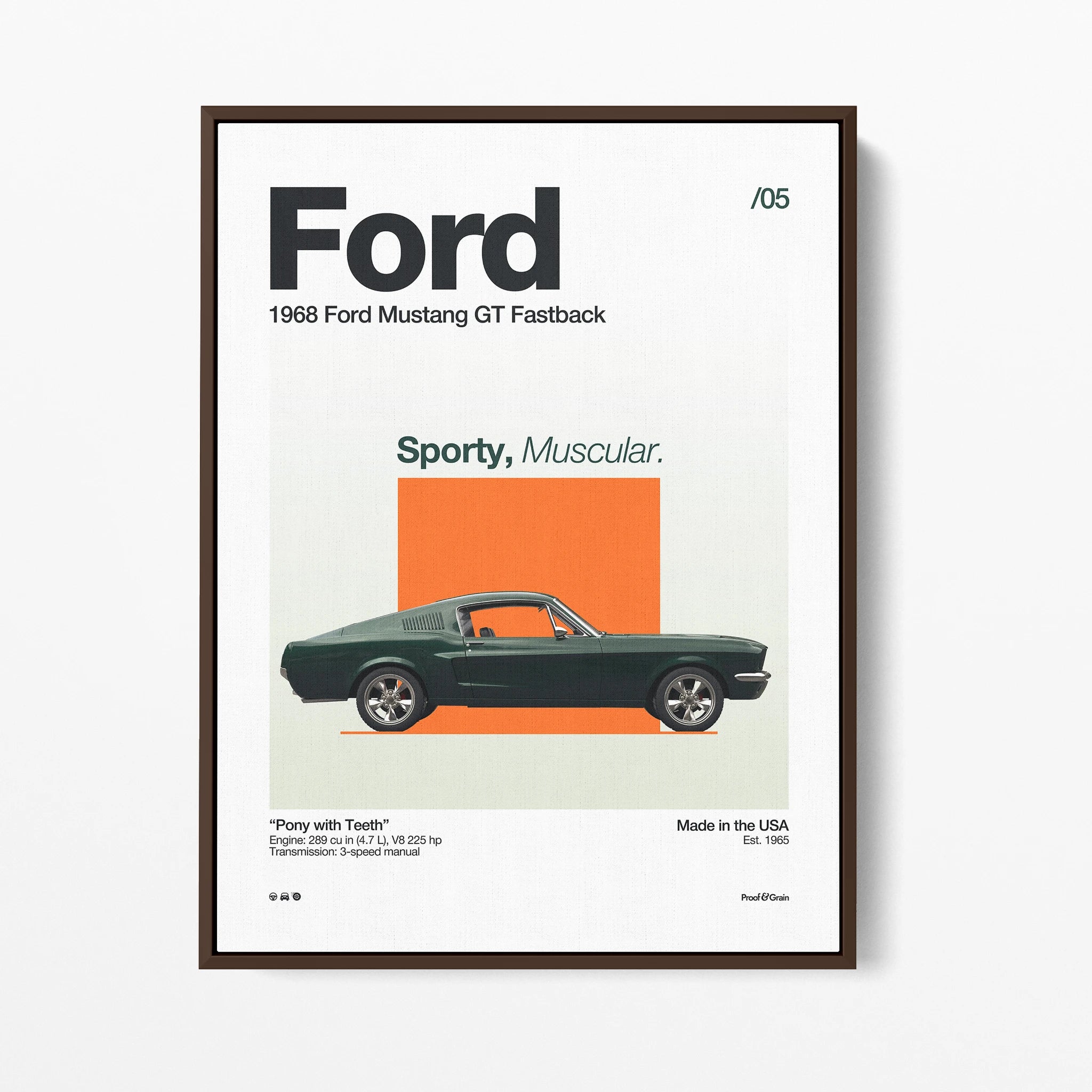 1968 Ford Mustang GT Fastback