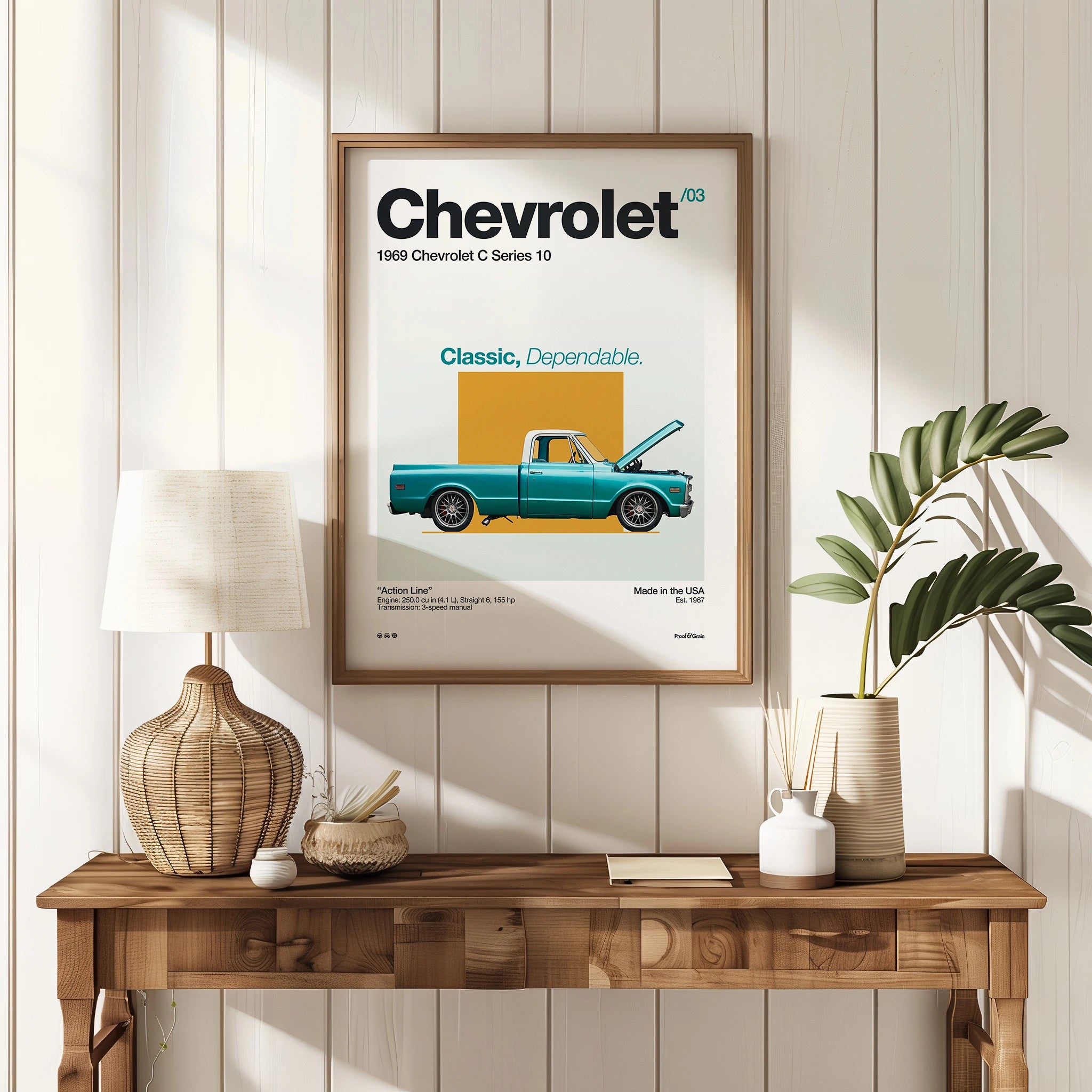 1969 Chevrolet C Series 10 Poster