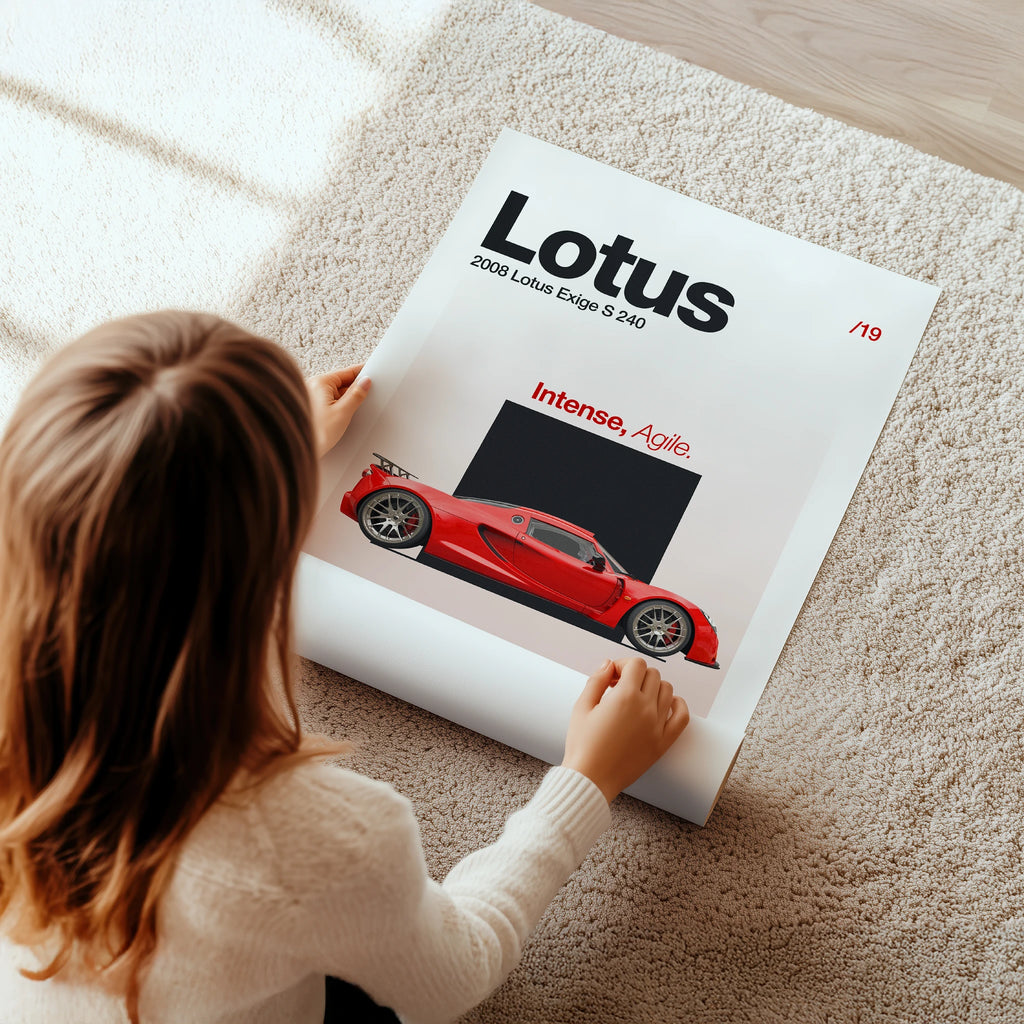 2008 Lotus Exige S 240 Poster