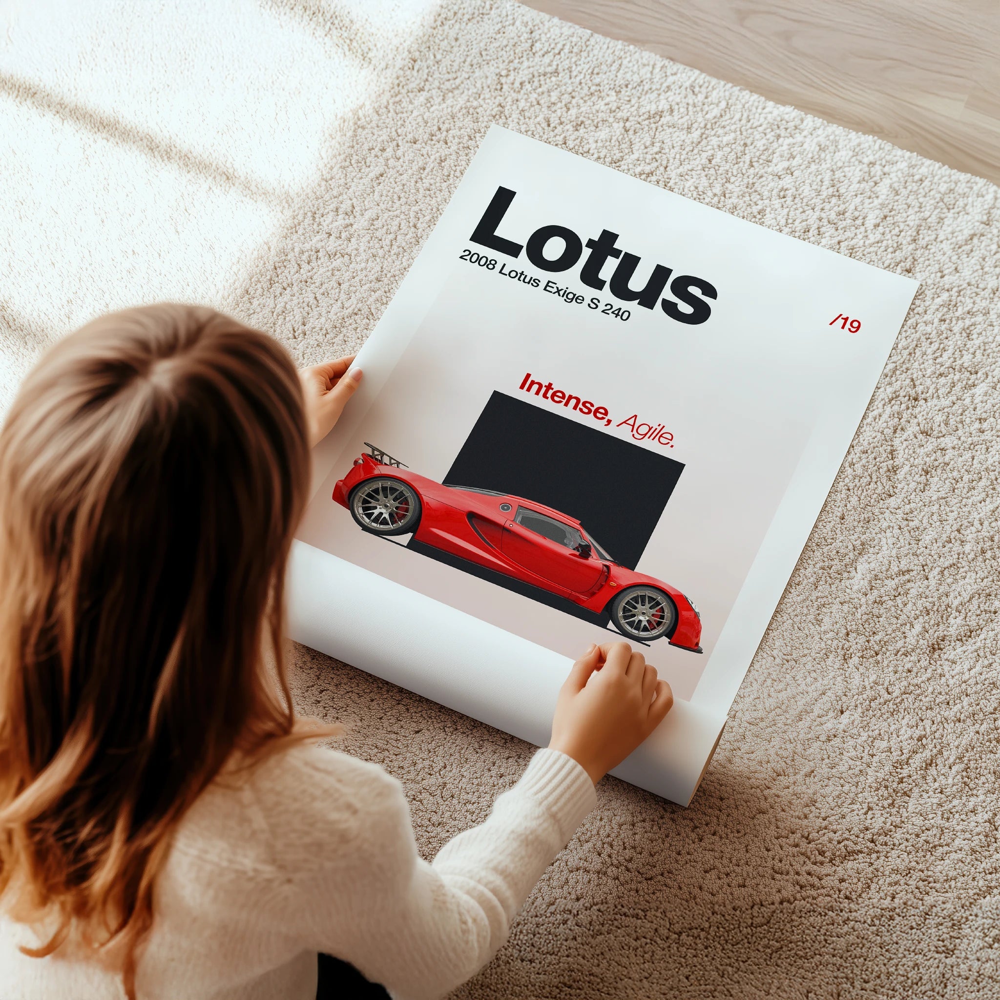 2008 Lotus Exige S 240 Poster