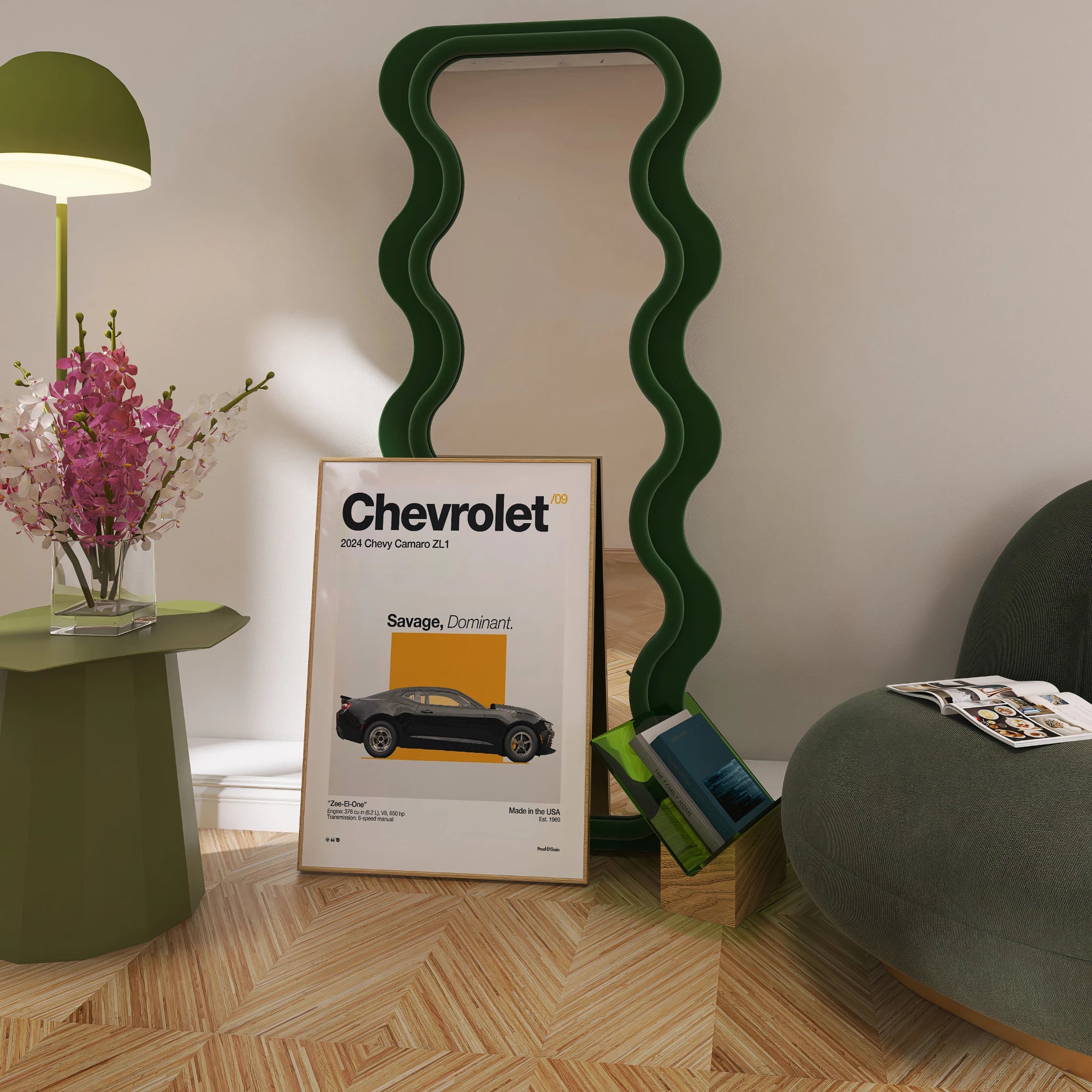 2024 Chevy Camaro ZL1 Poster