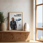 Lewis Hamilton “Speed and Legacy” Poster