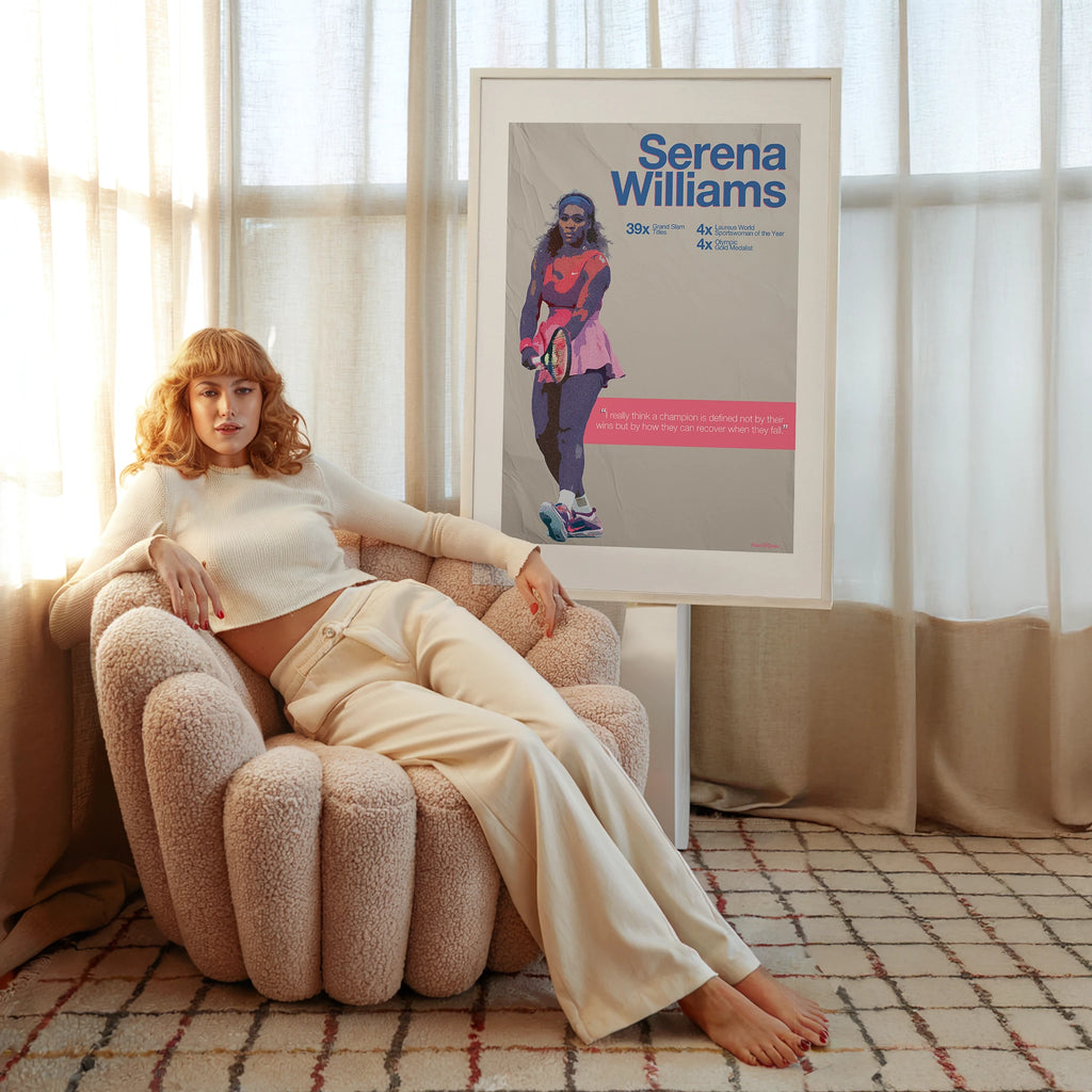 Serena Williams “Champion’s Spirit” Poster