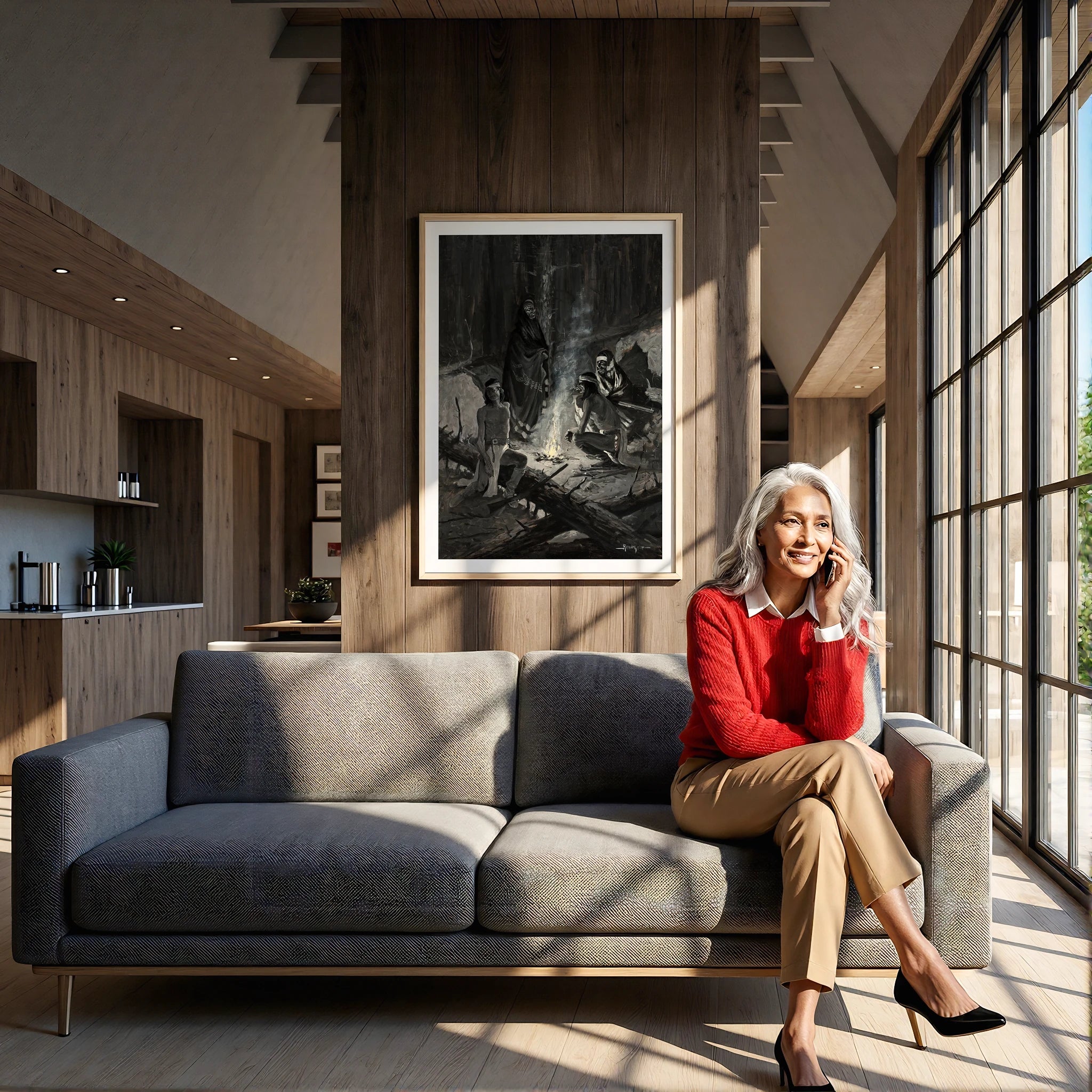 Apache Signal Fire (1891)