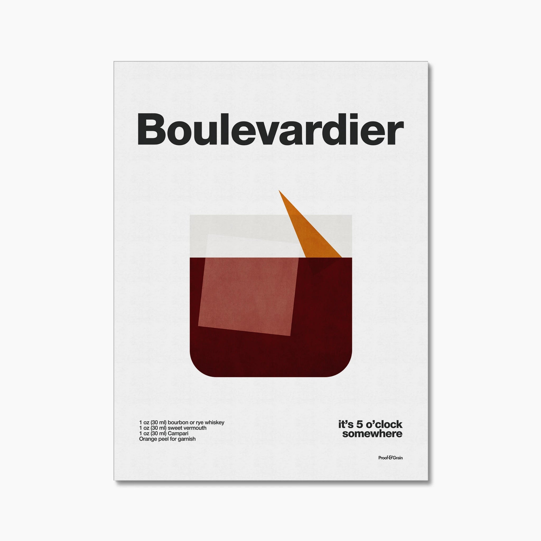 Boulevardier Cocktail Recipe