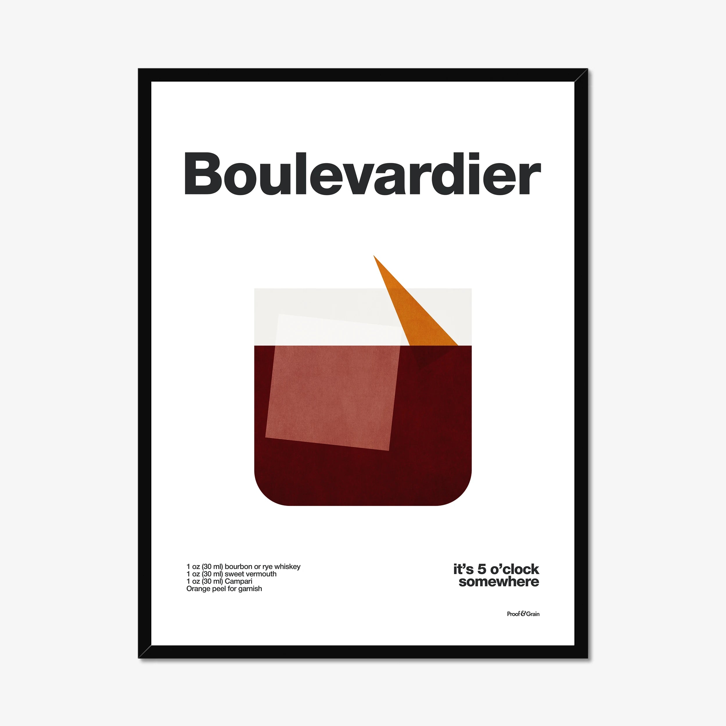 Boulevardier Cocktail Recipe