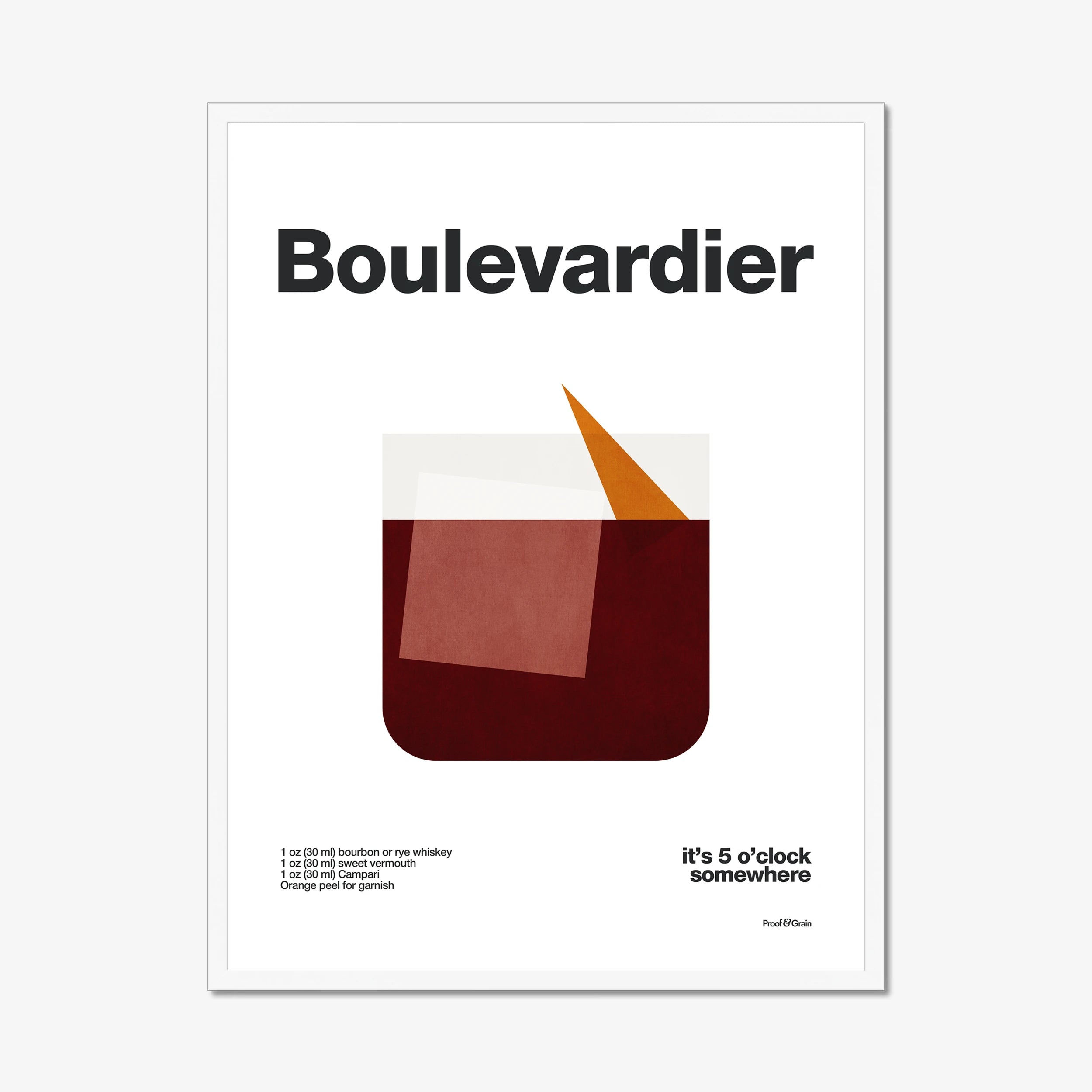Boulevardier Cocktail Recipe