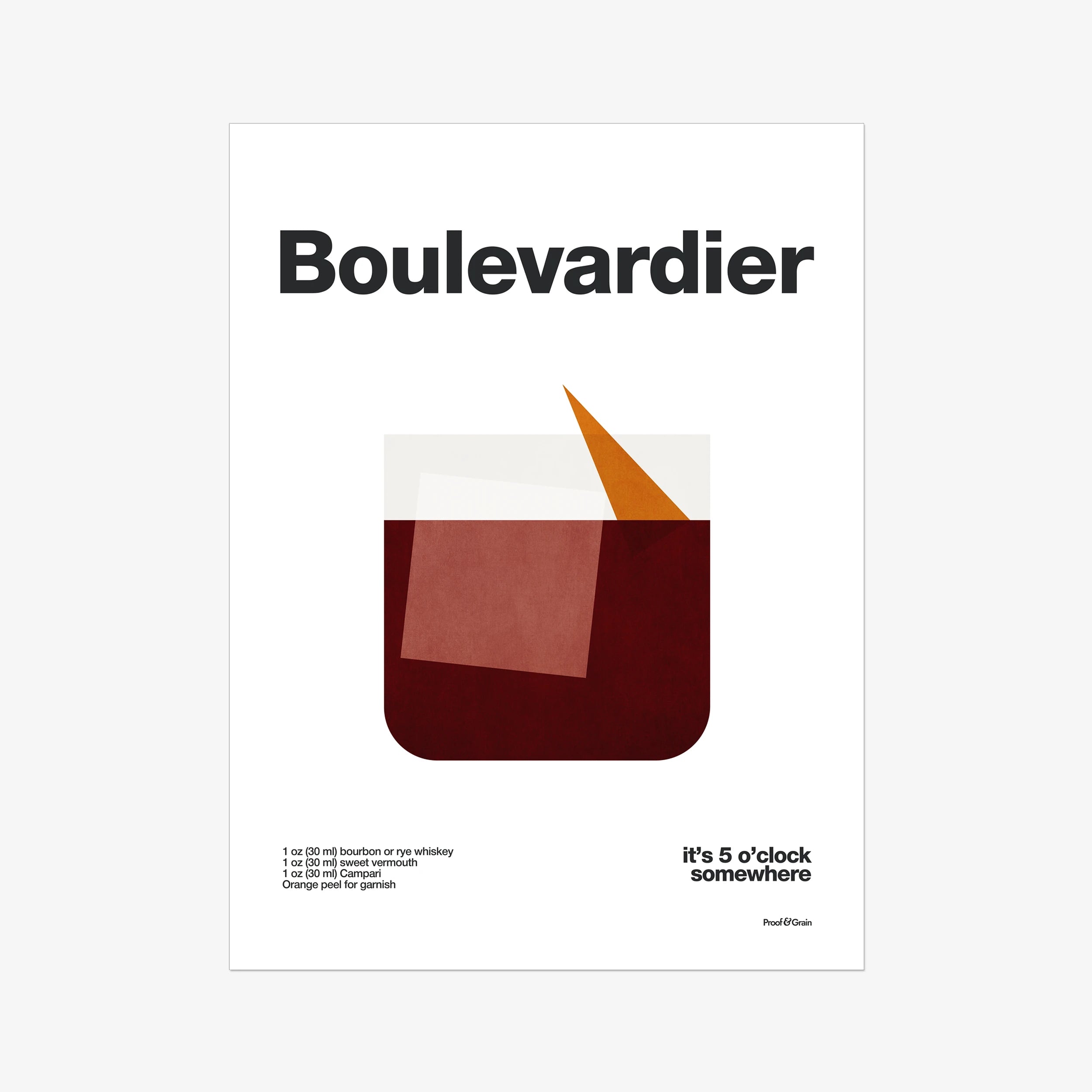 Boulevardier Cocktail Recipe