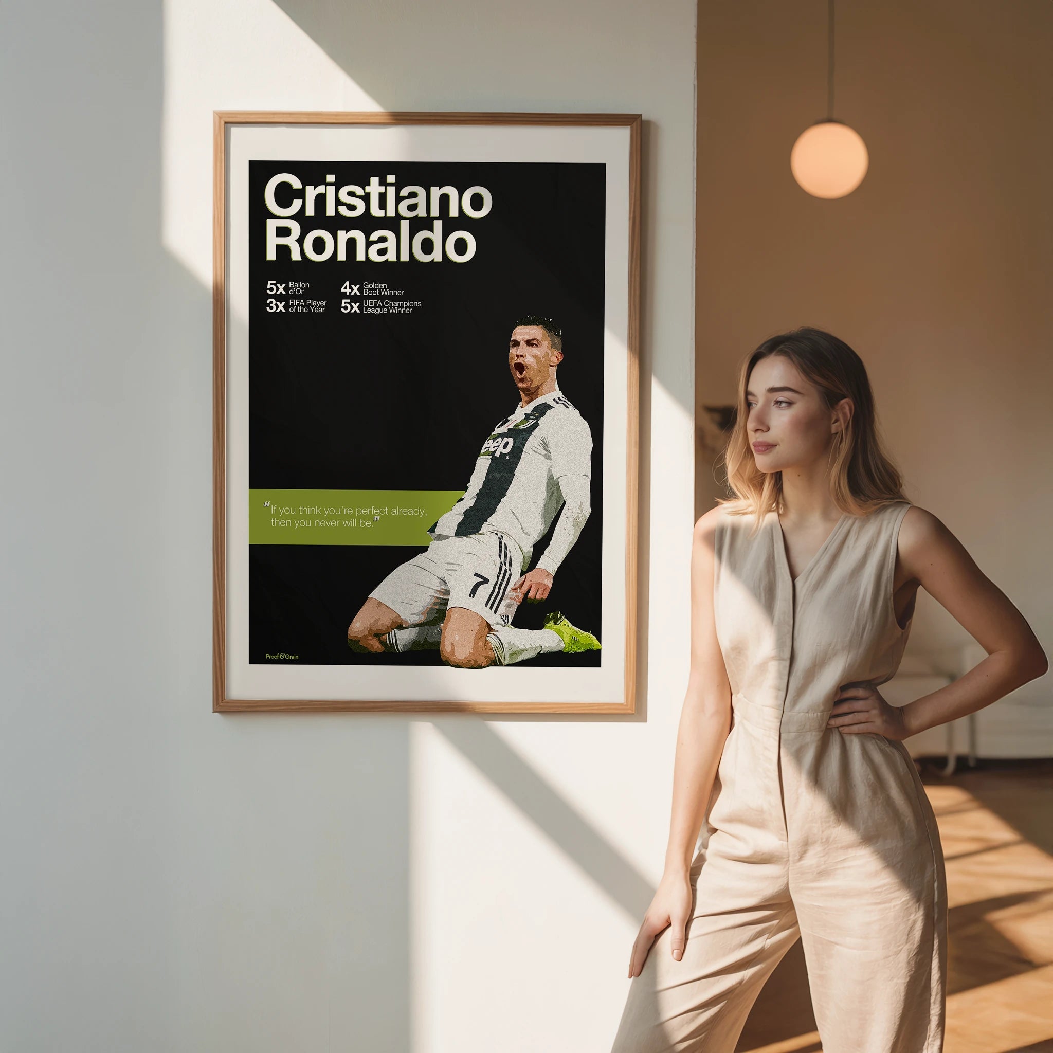 Cristiano Ronaldo “The Perfectionist” Poster