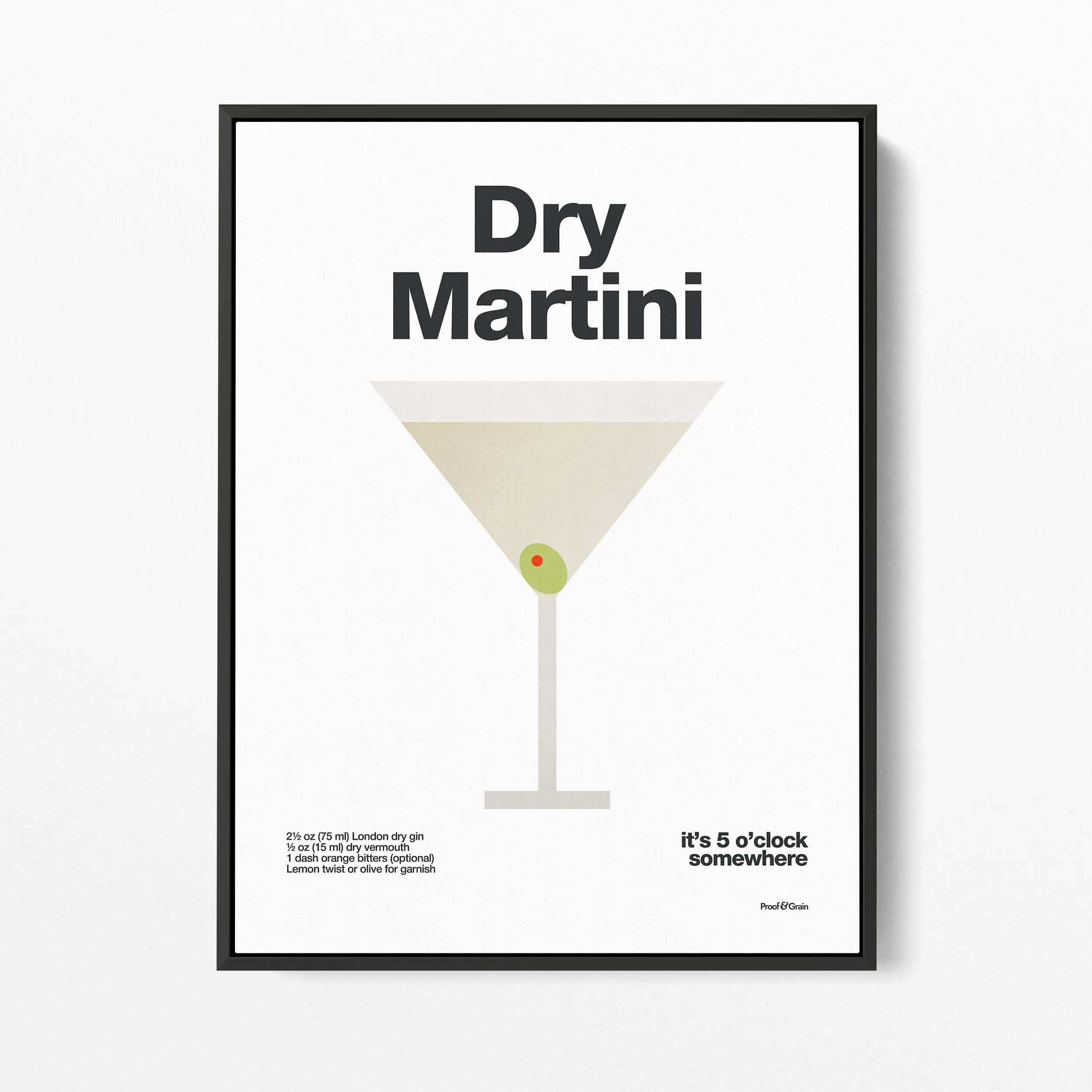 Dry Martini Cocktail Recipe