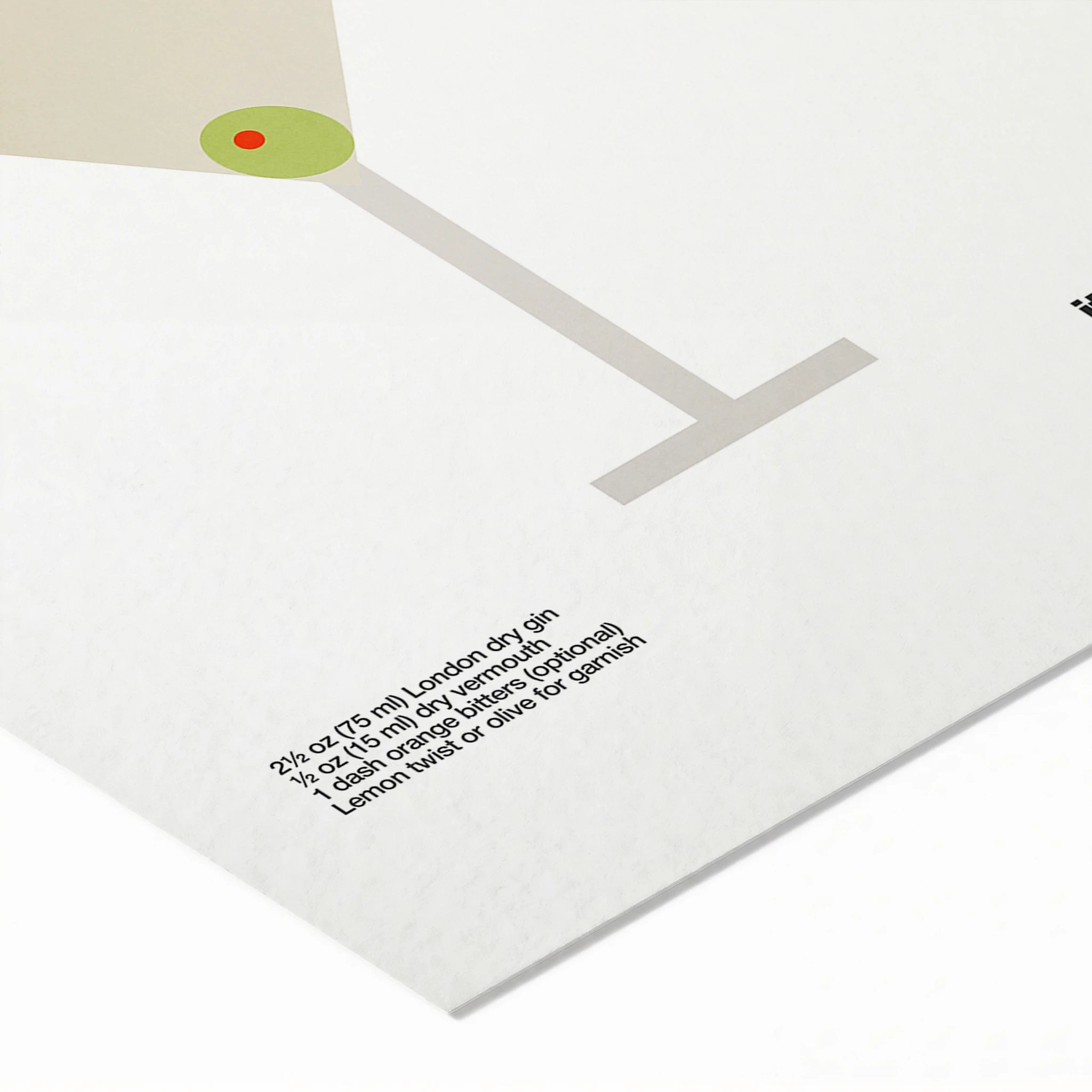 Dry Martini Cocktail Recipe