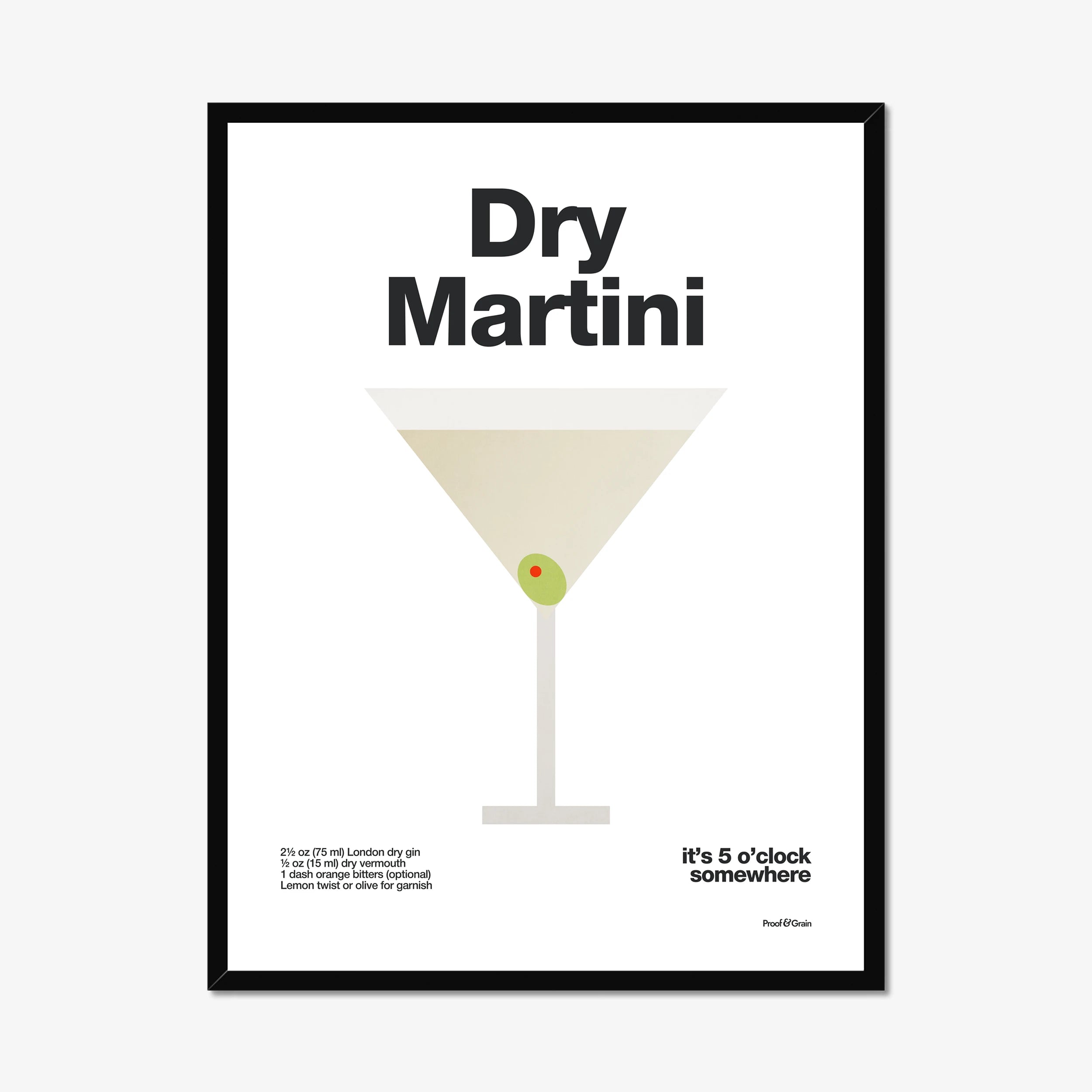 Dry Martini Cocktail Recipe