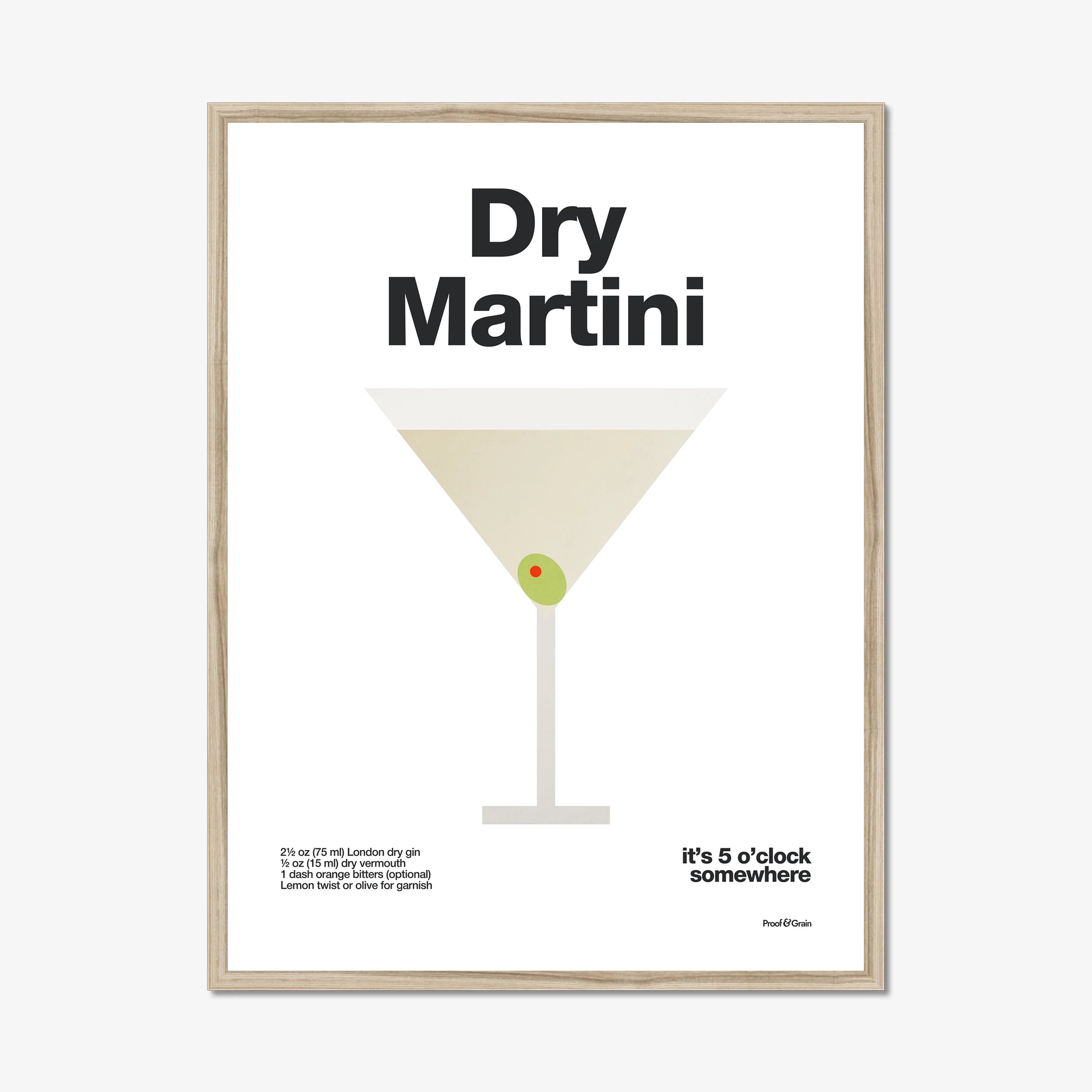 Dry Martini Cocktail Recipe
