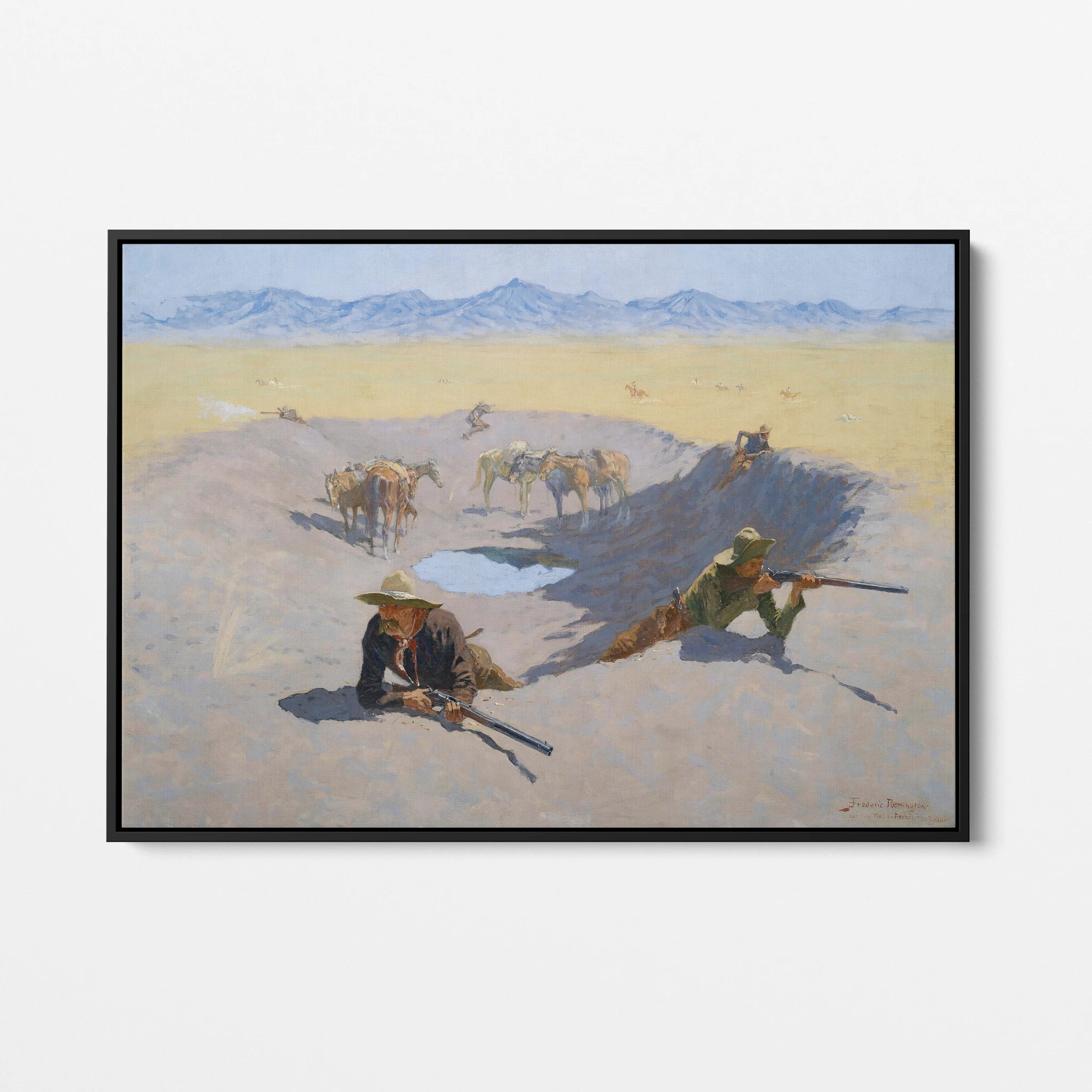 Fight for the Waterhole (1903)