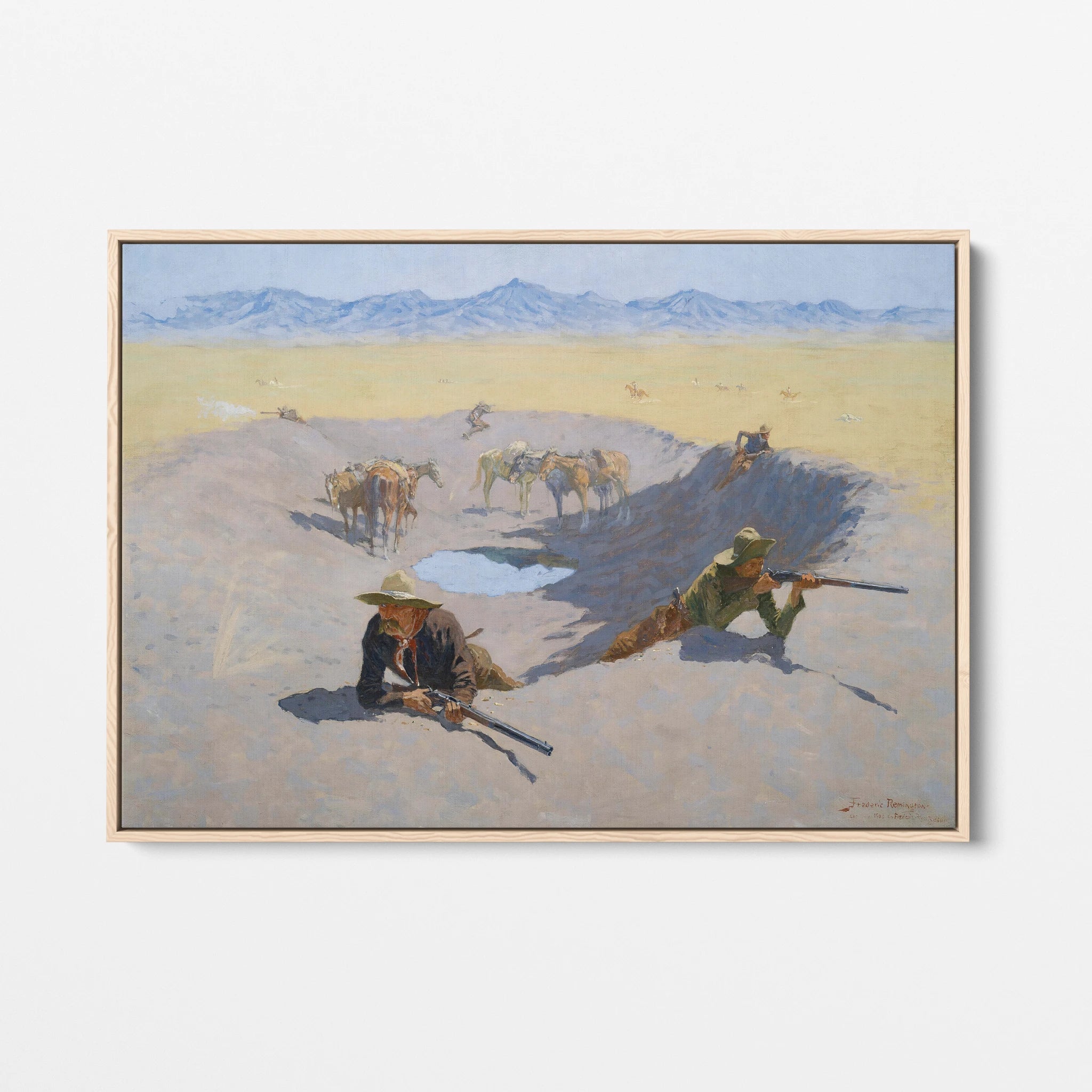 Fight for the Waterhole (1903)