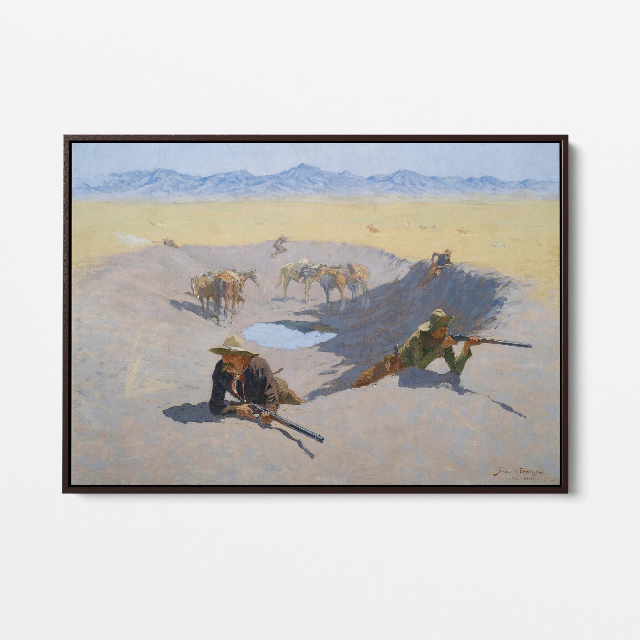 Fight for the Waterhole (1903)