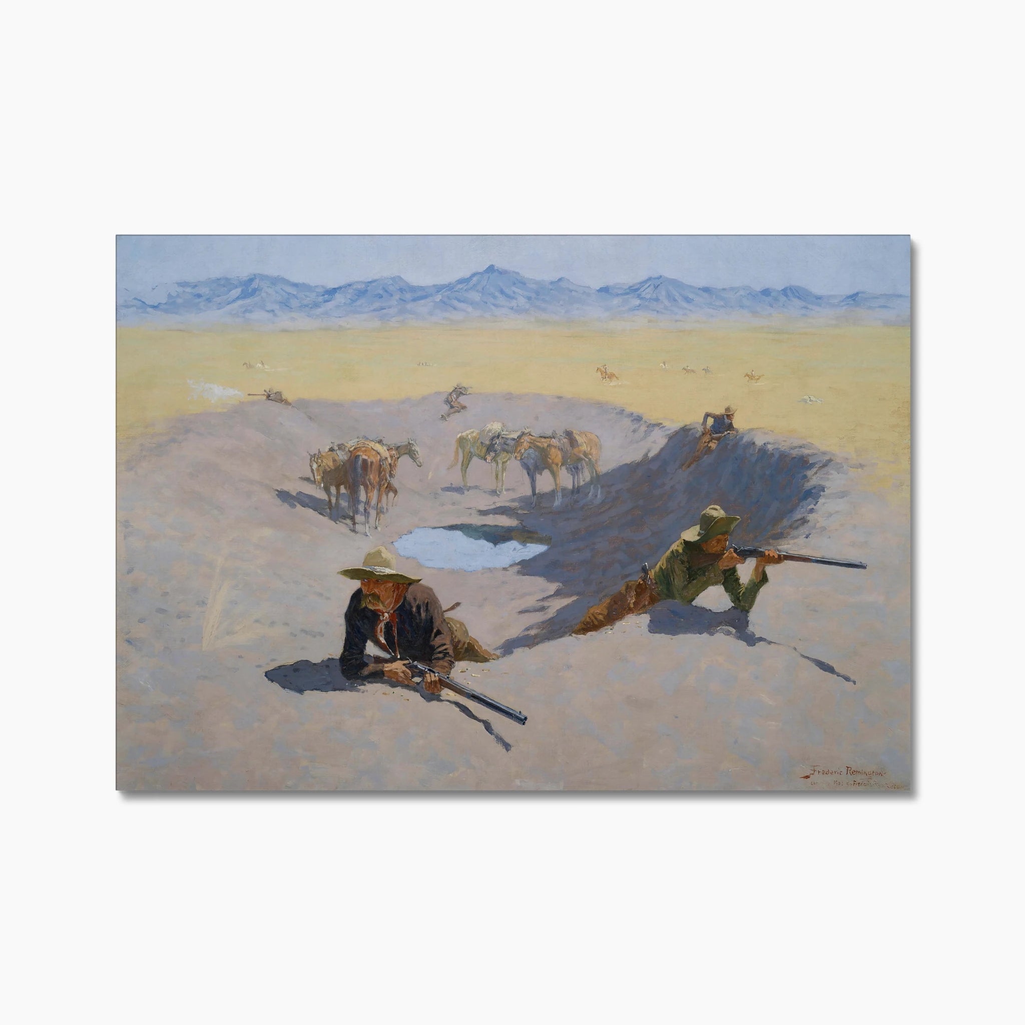 Fight for the Waterhole (1903)