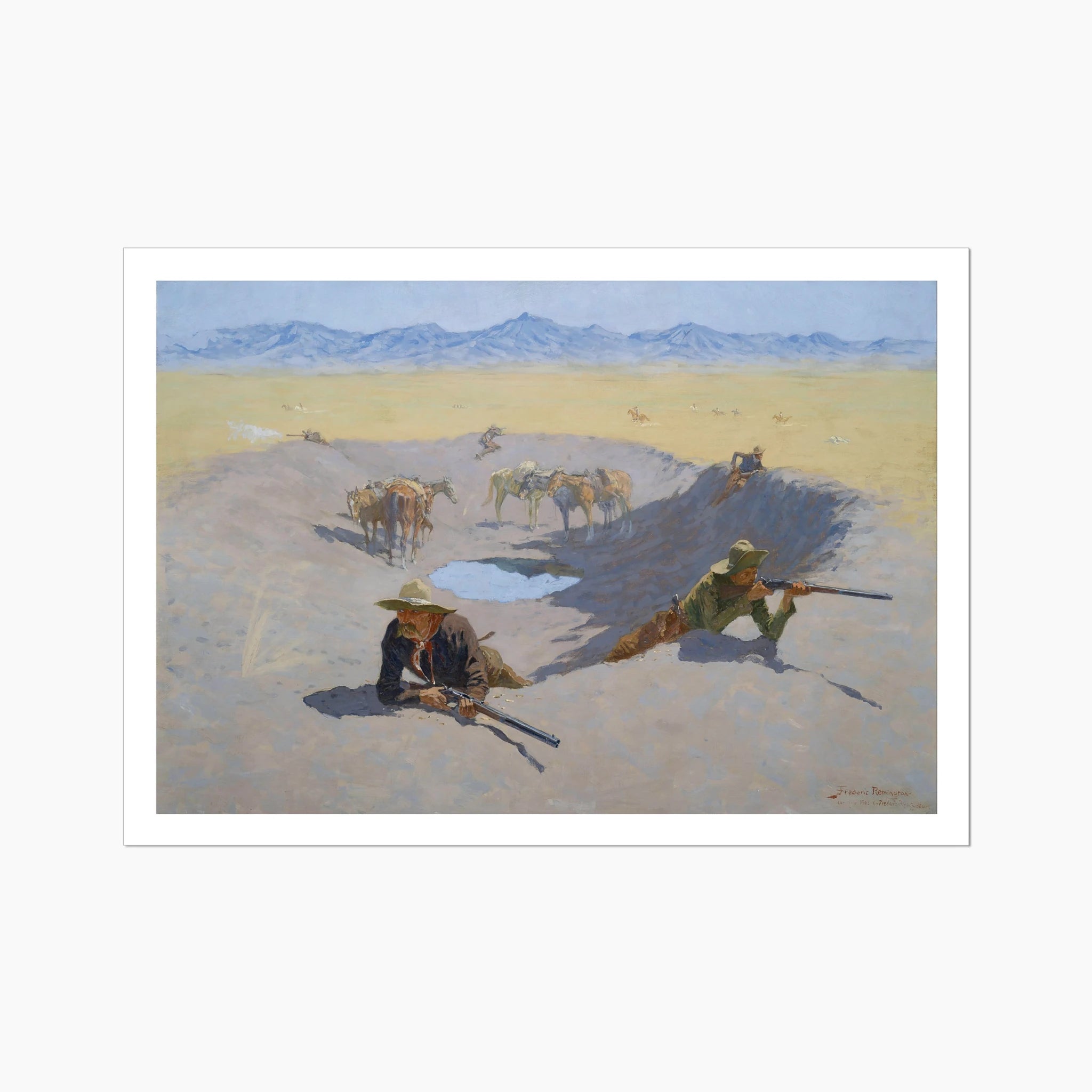 Fight for the Waterhole (1903)