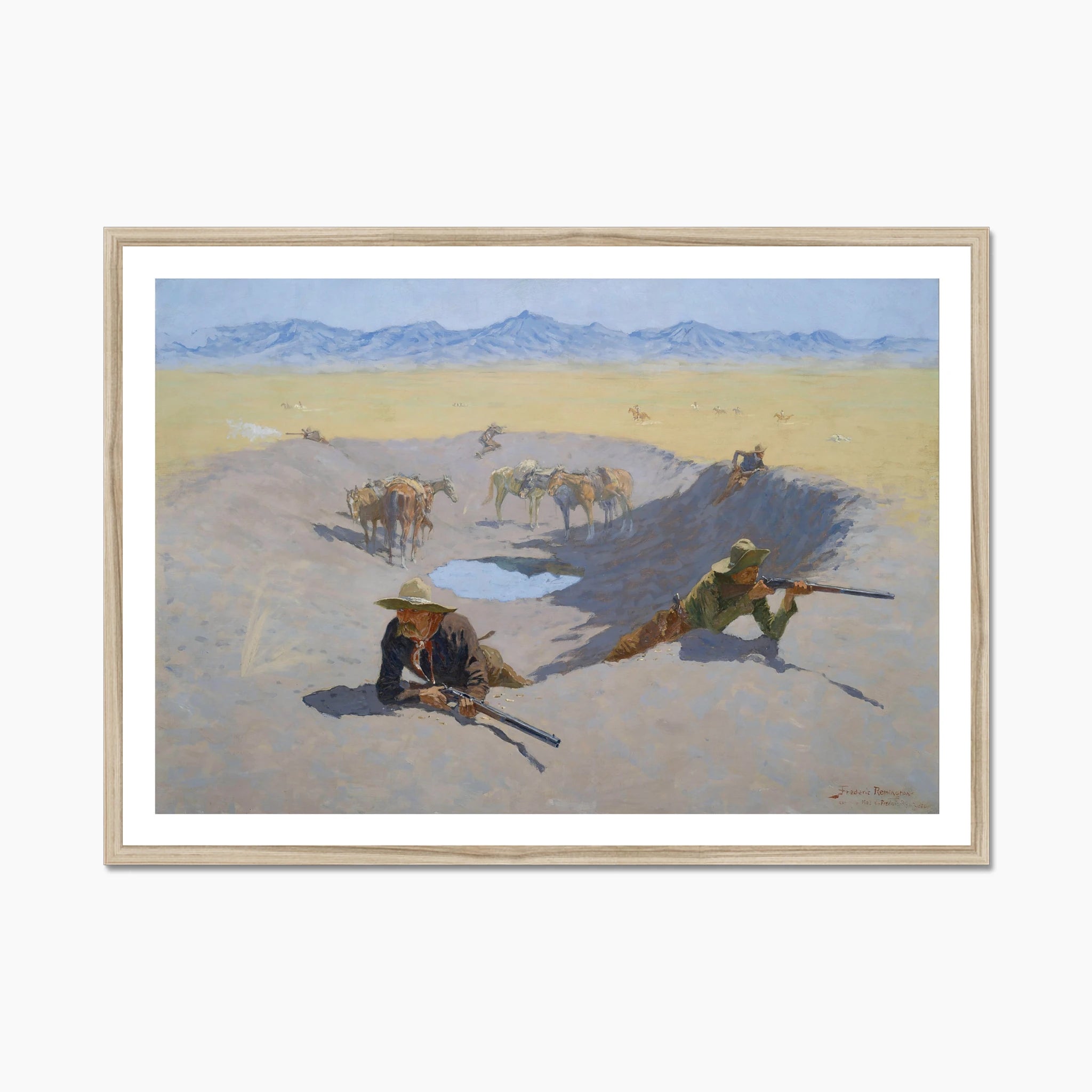 Fight for the Waterhole (1903)