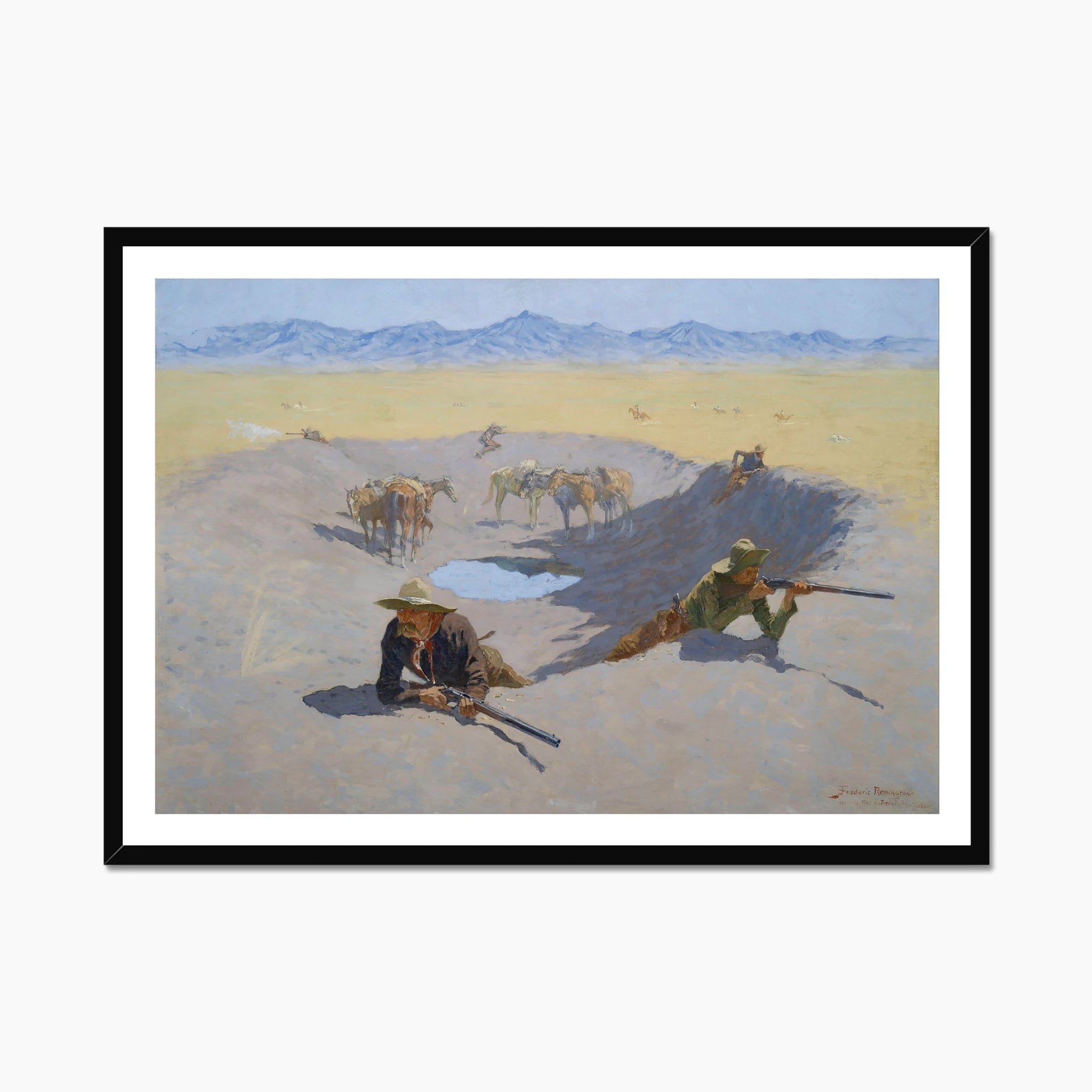 Fight for the Waterhole (1903)