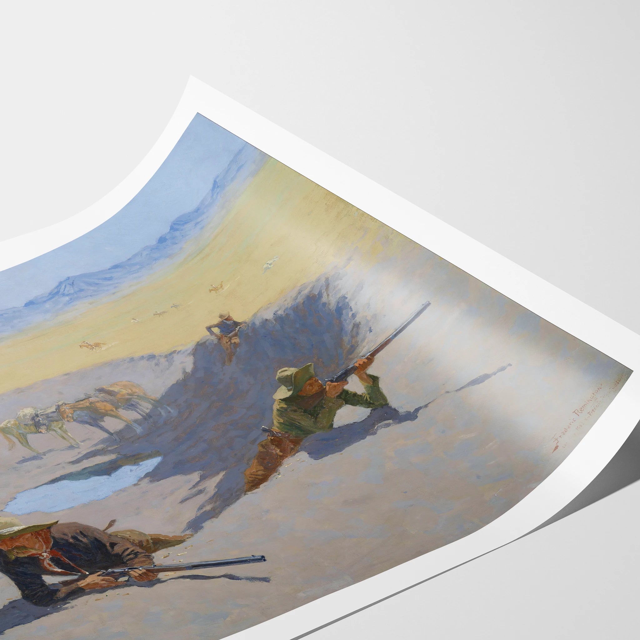 Fight for the Waterhole (1903)