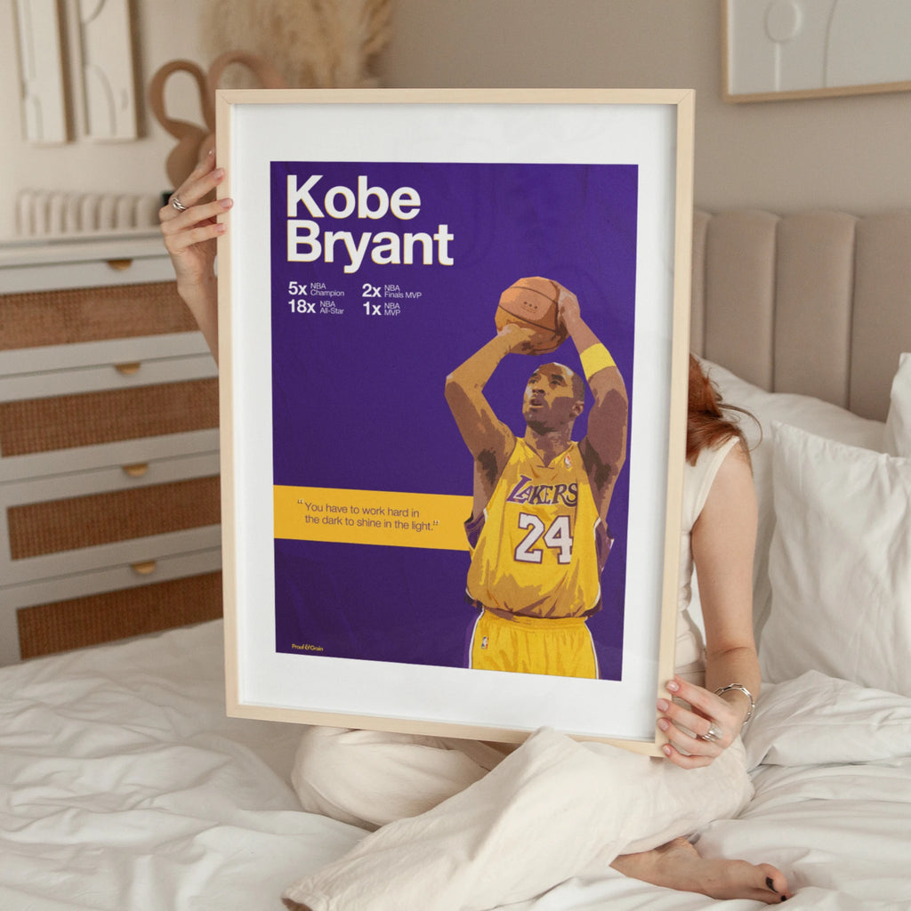 Kobe Bryant “Mamba Mentality” Poster