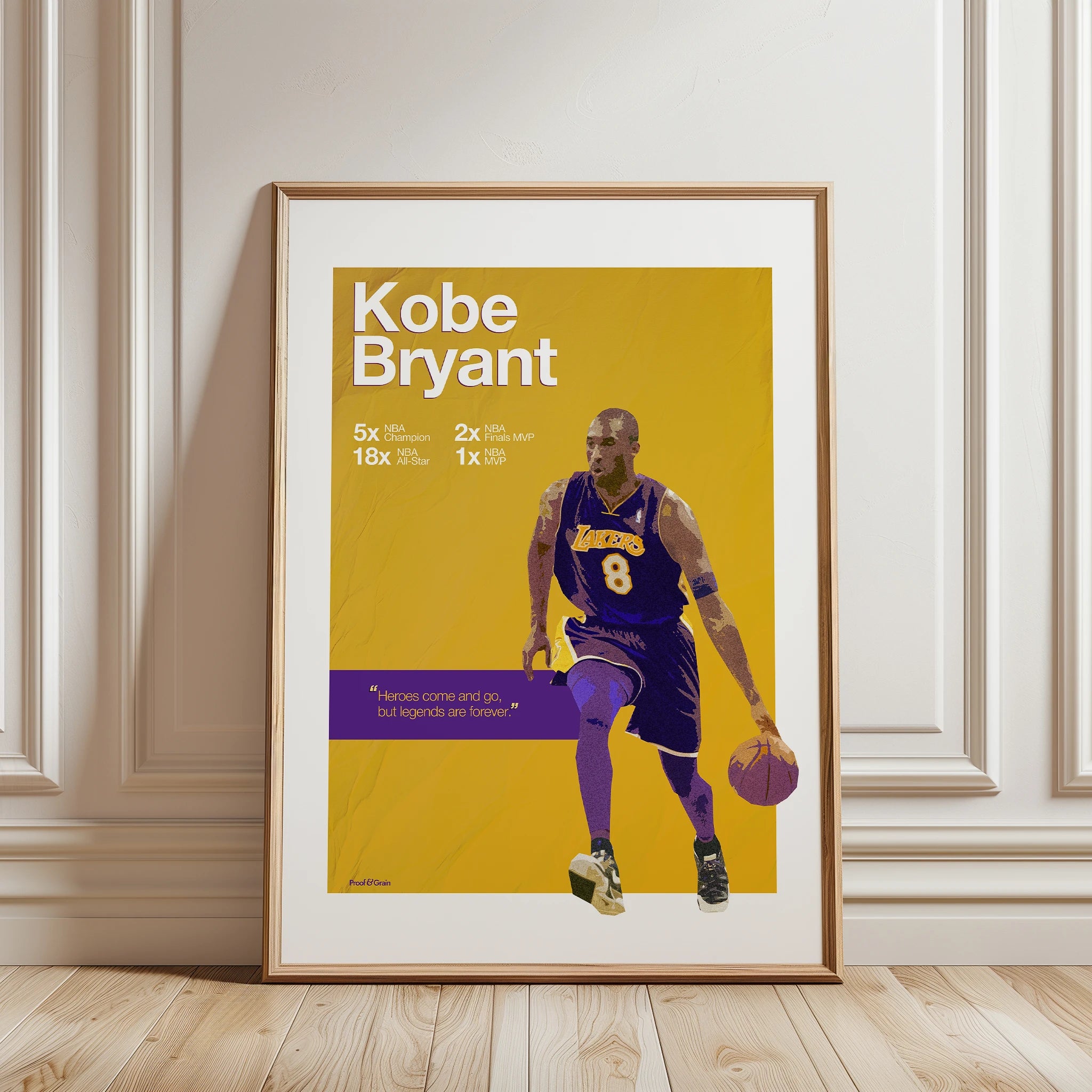 Kobe Bryant “Legends Are Forever” Poster