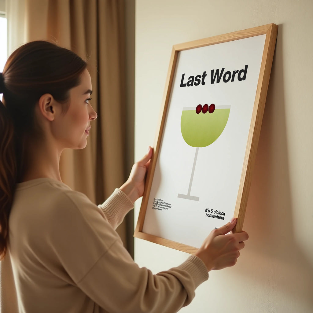 Last Word Recipe Poster
