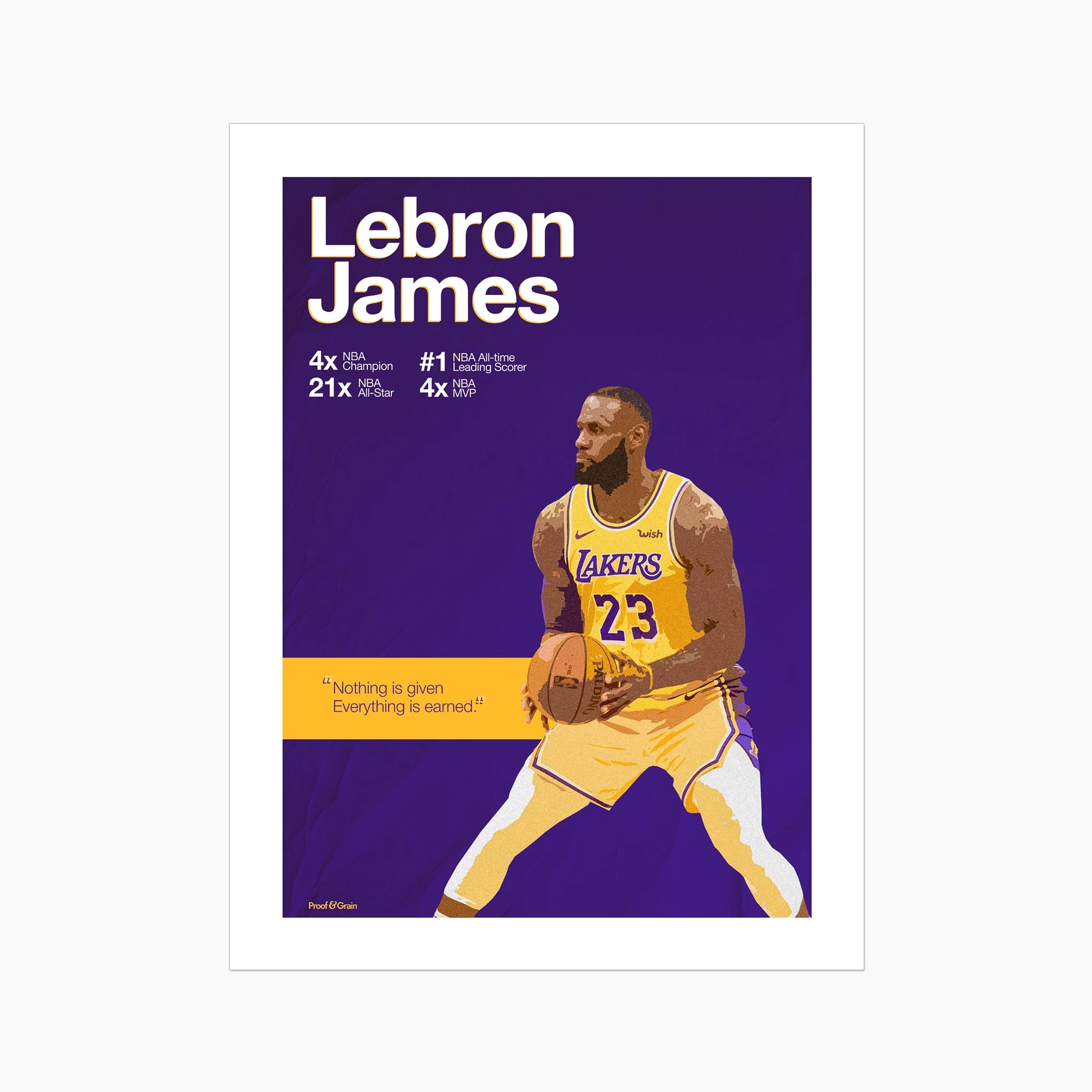 LeBron James “Nothing is Given”