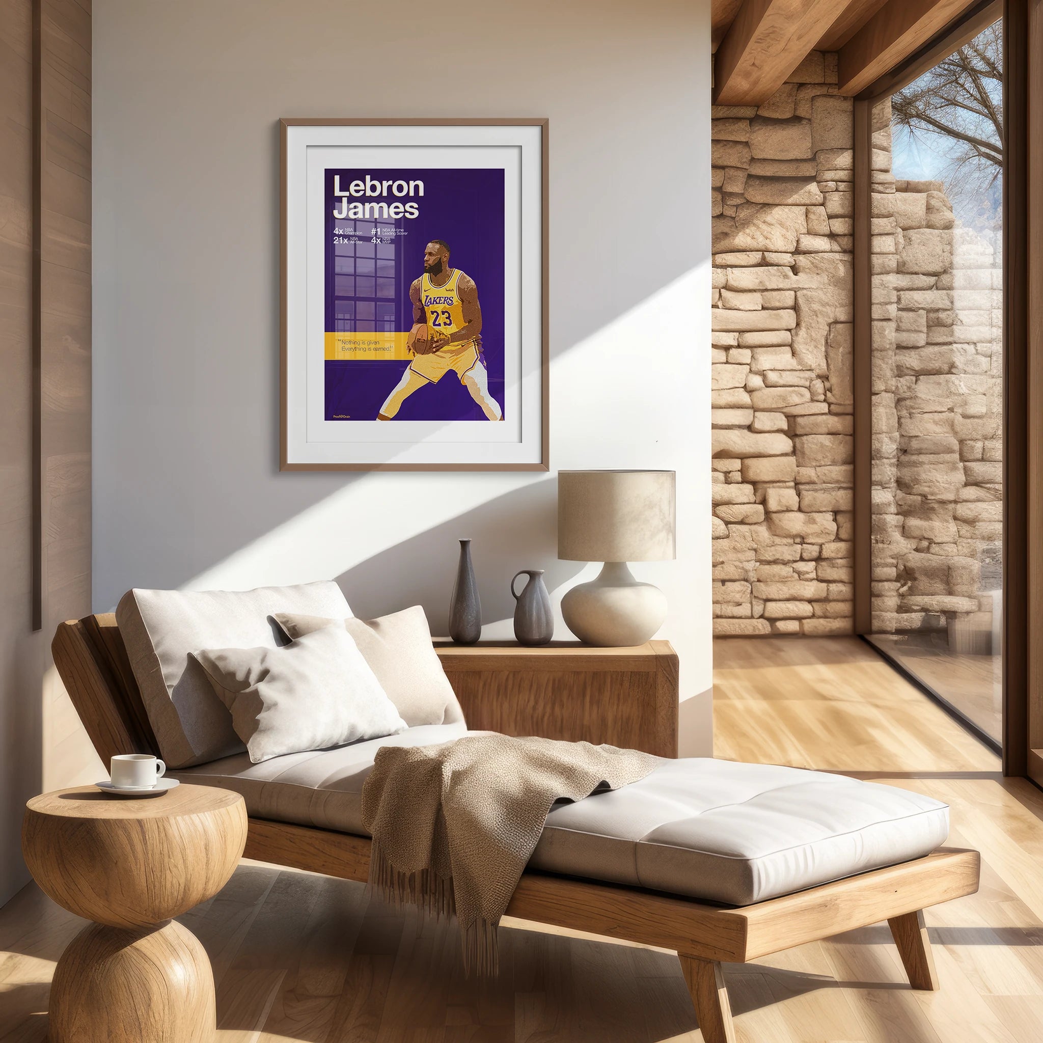 LeBron James “Nothing is Given” Poster