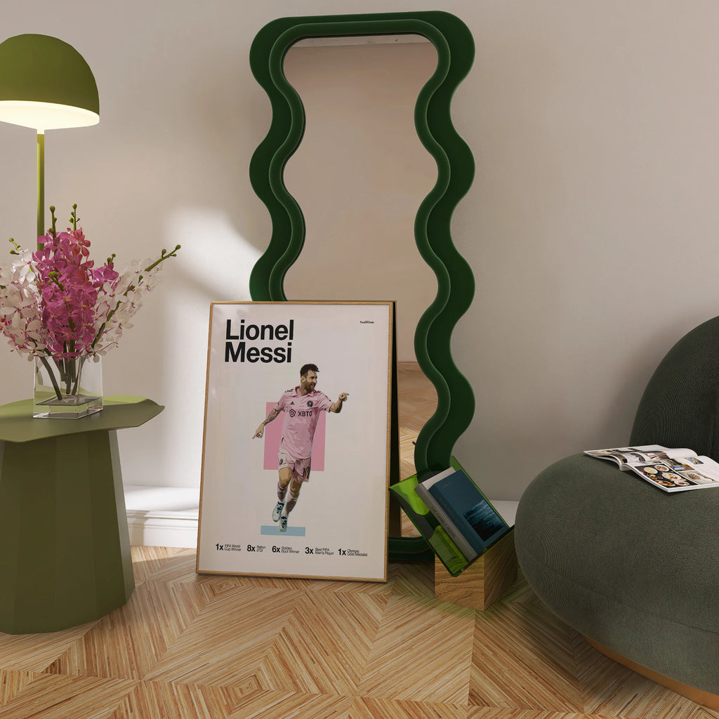 Lionel Messi “Pink Legacy” Poster