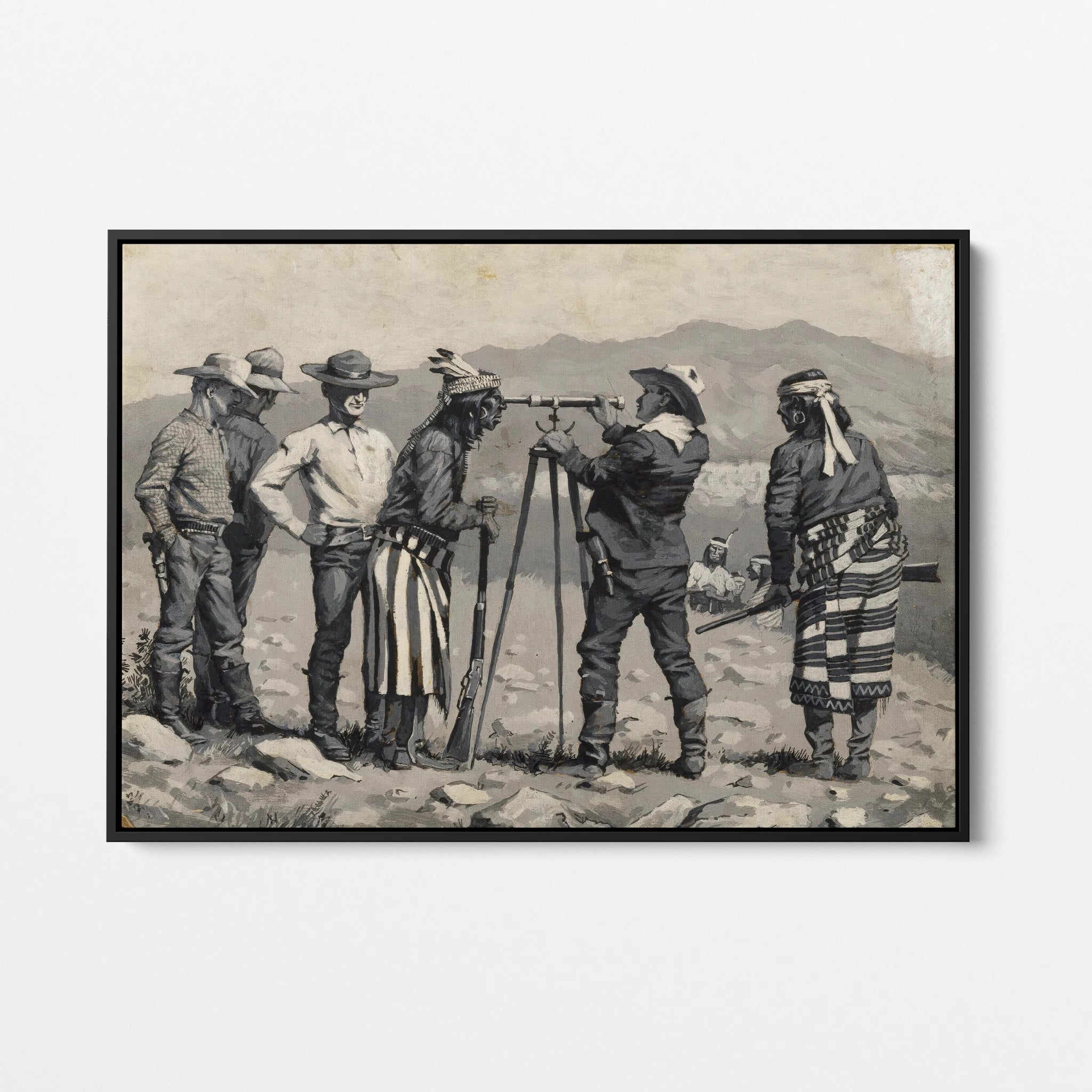 Looking Through the Telescope (1888)