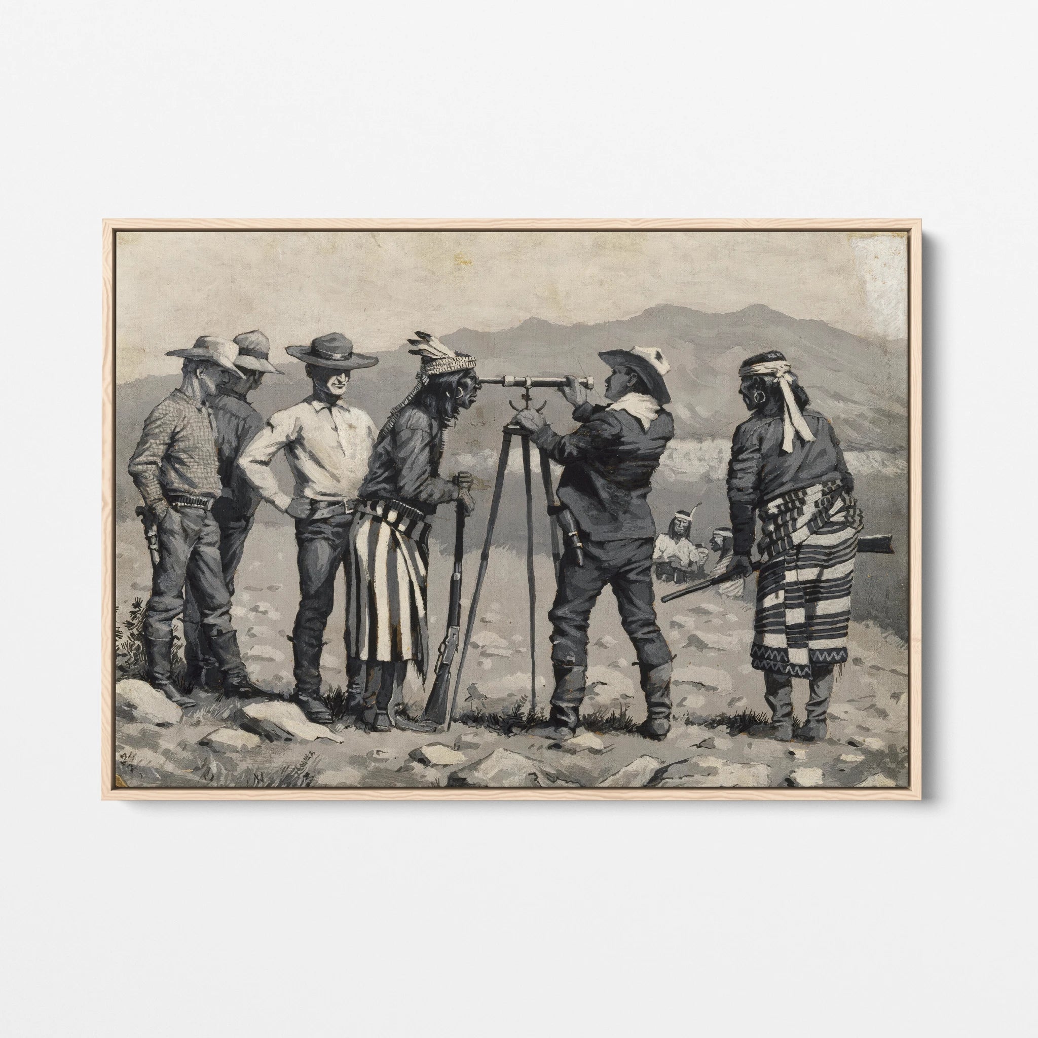 Looking Through the Telescope (1888)