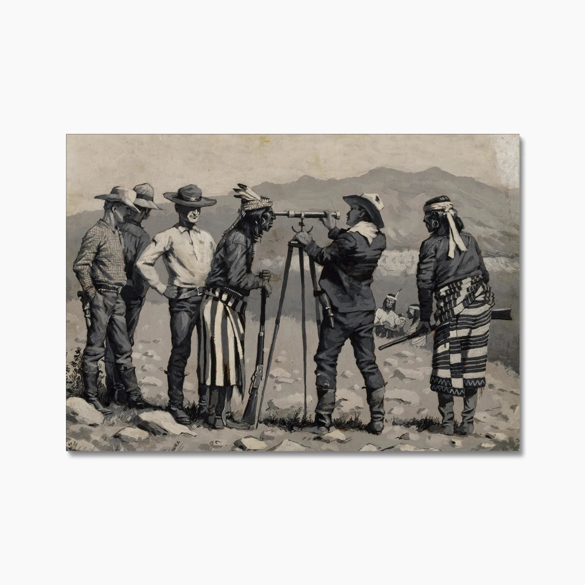 Looking Through the Telescope (1888)