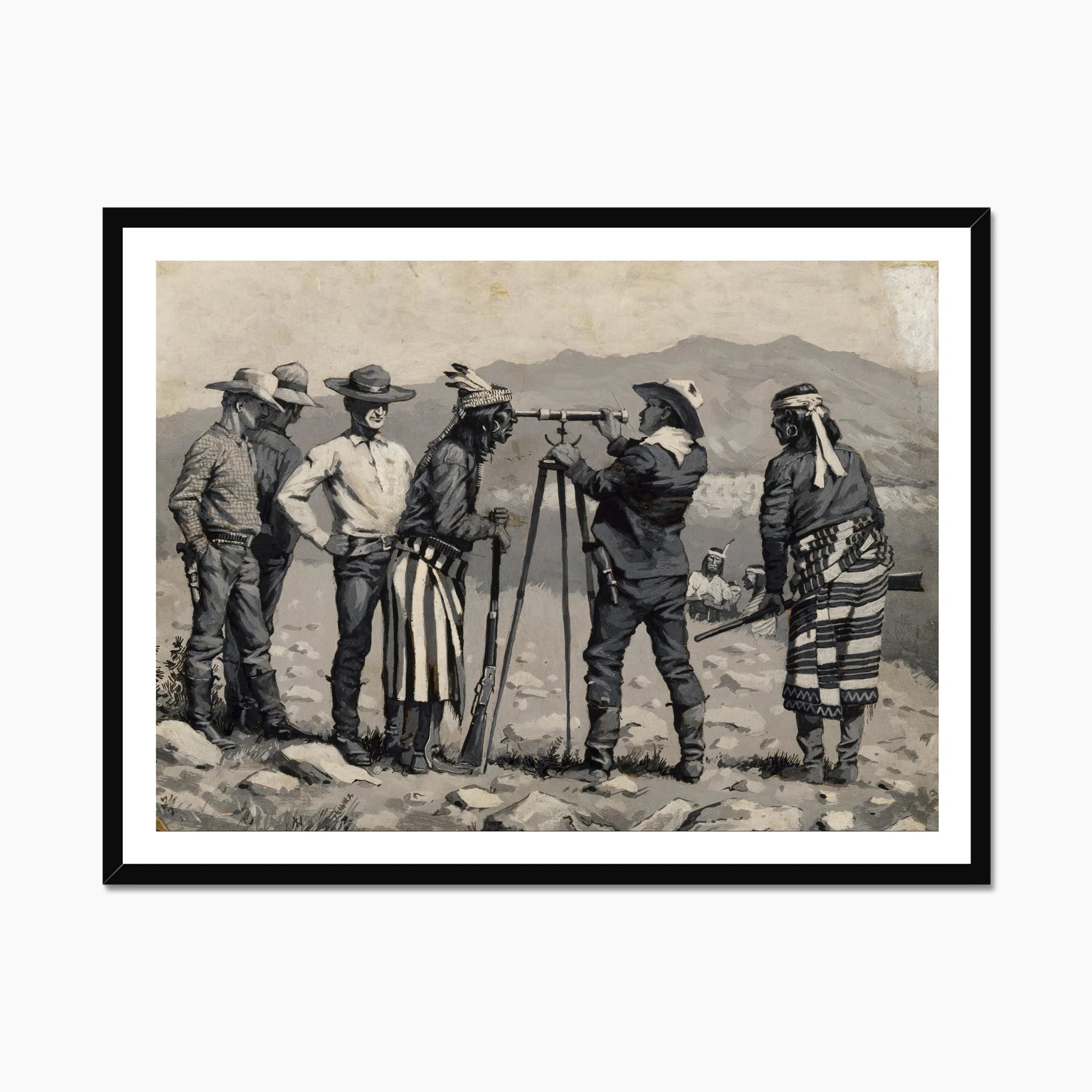 Looking Through the Telescope (1888)