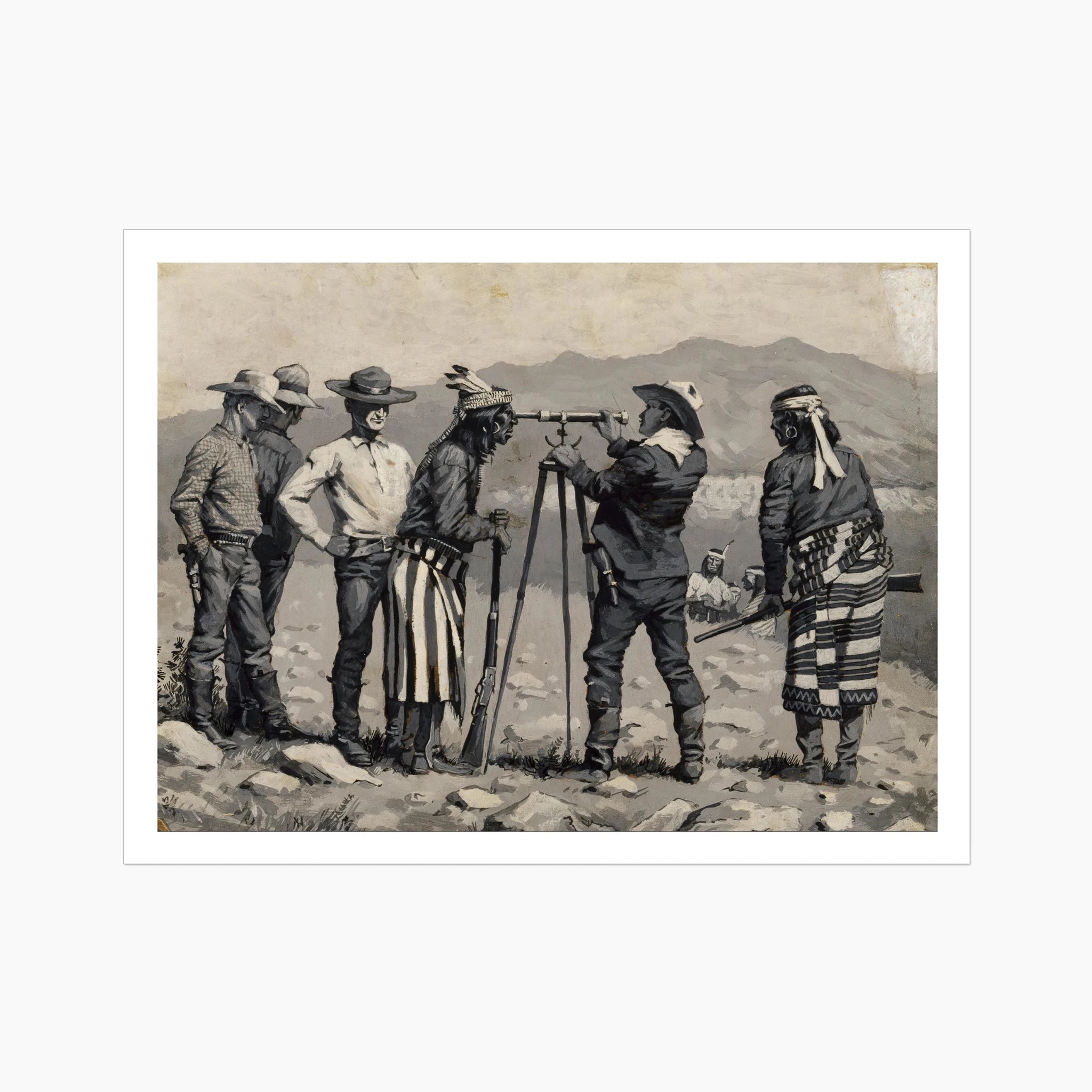 Looking Through the Telescope (1888)